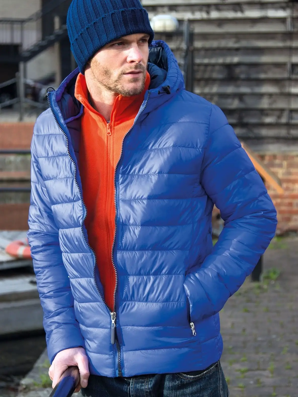 Immagine Mens Snow Bird Hooded Jacket