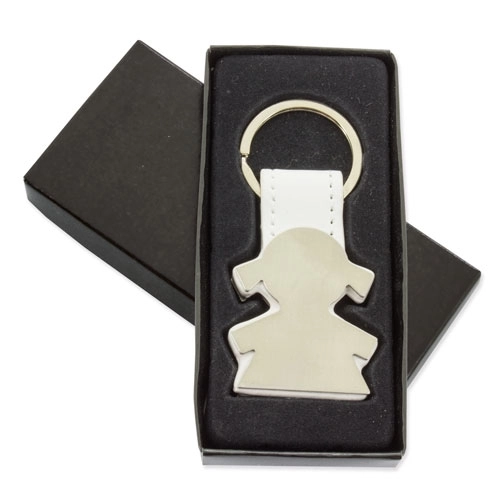 Immagine PORTACHIAVI METALLICO BAMBINA