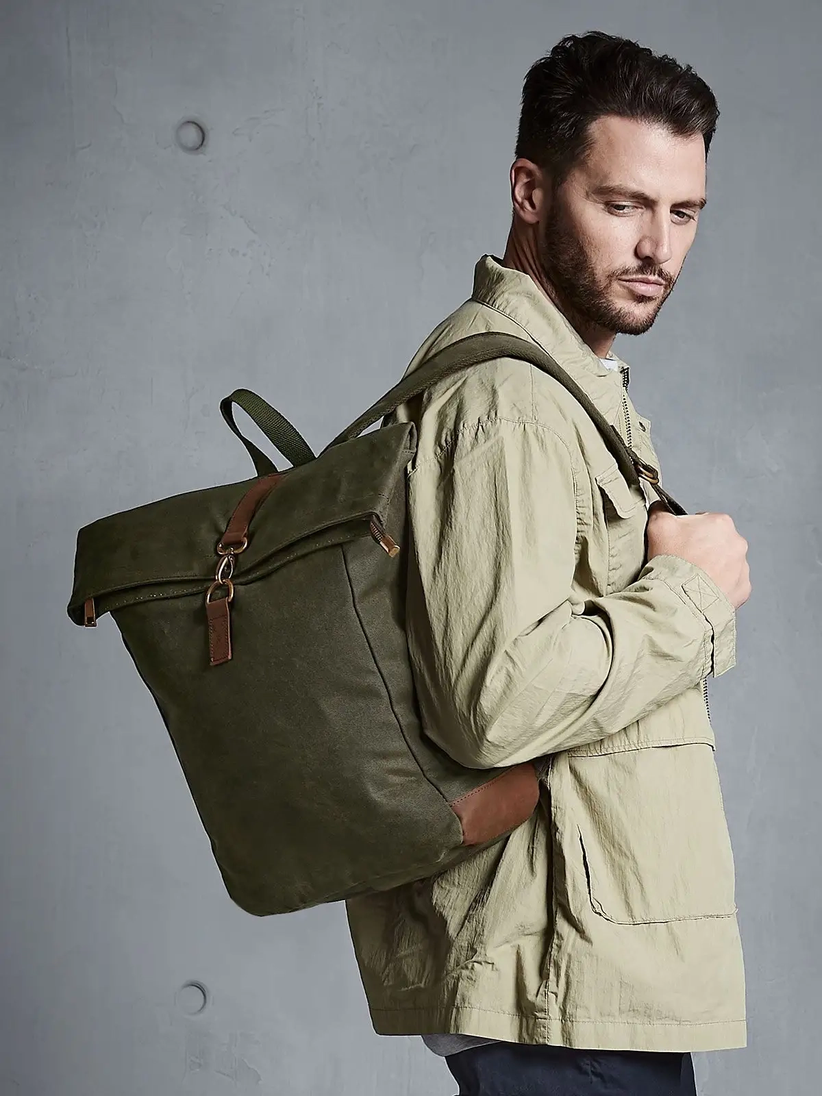 Immagine Heritage Waxed Canvas Backpack