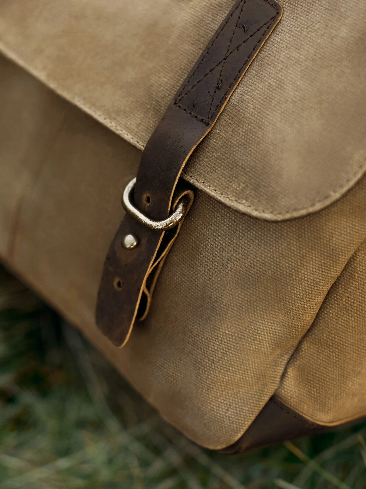 Immagine Heritage Waxed Canvas Messenger