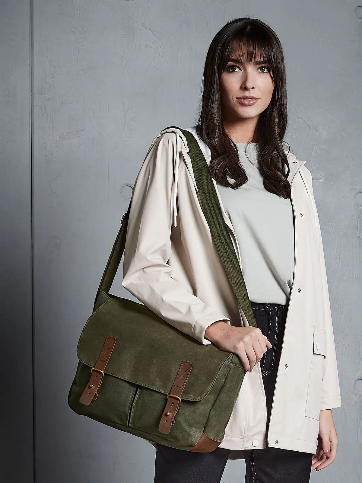 Immagine Heritage Waxed Canvas Messenger