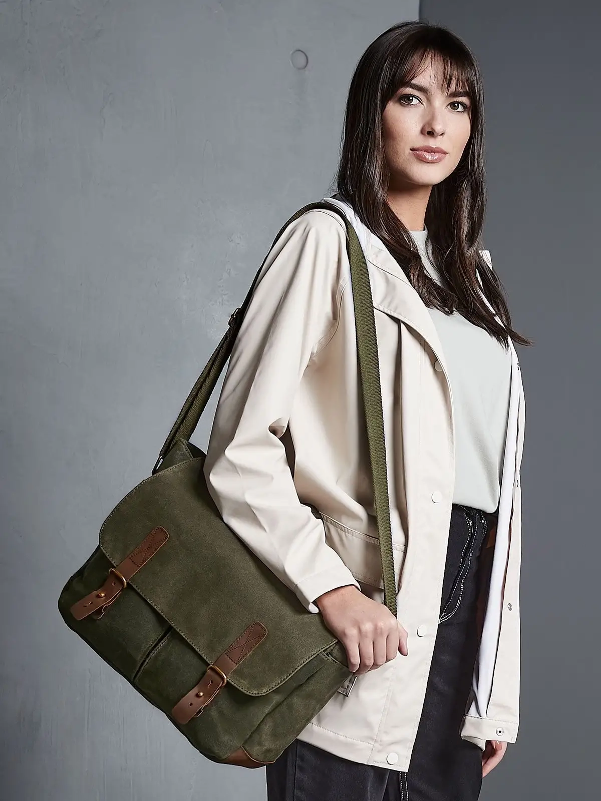 Immagine Heritage Waxed Canvas Messenger