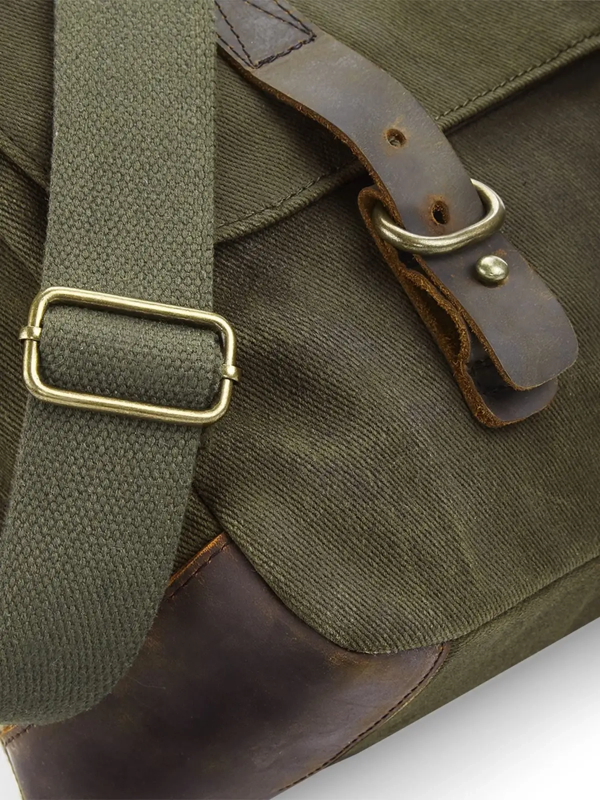 Immagine Heritage Waxed Canvas Messenger