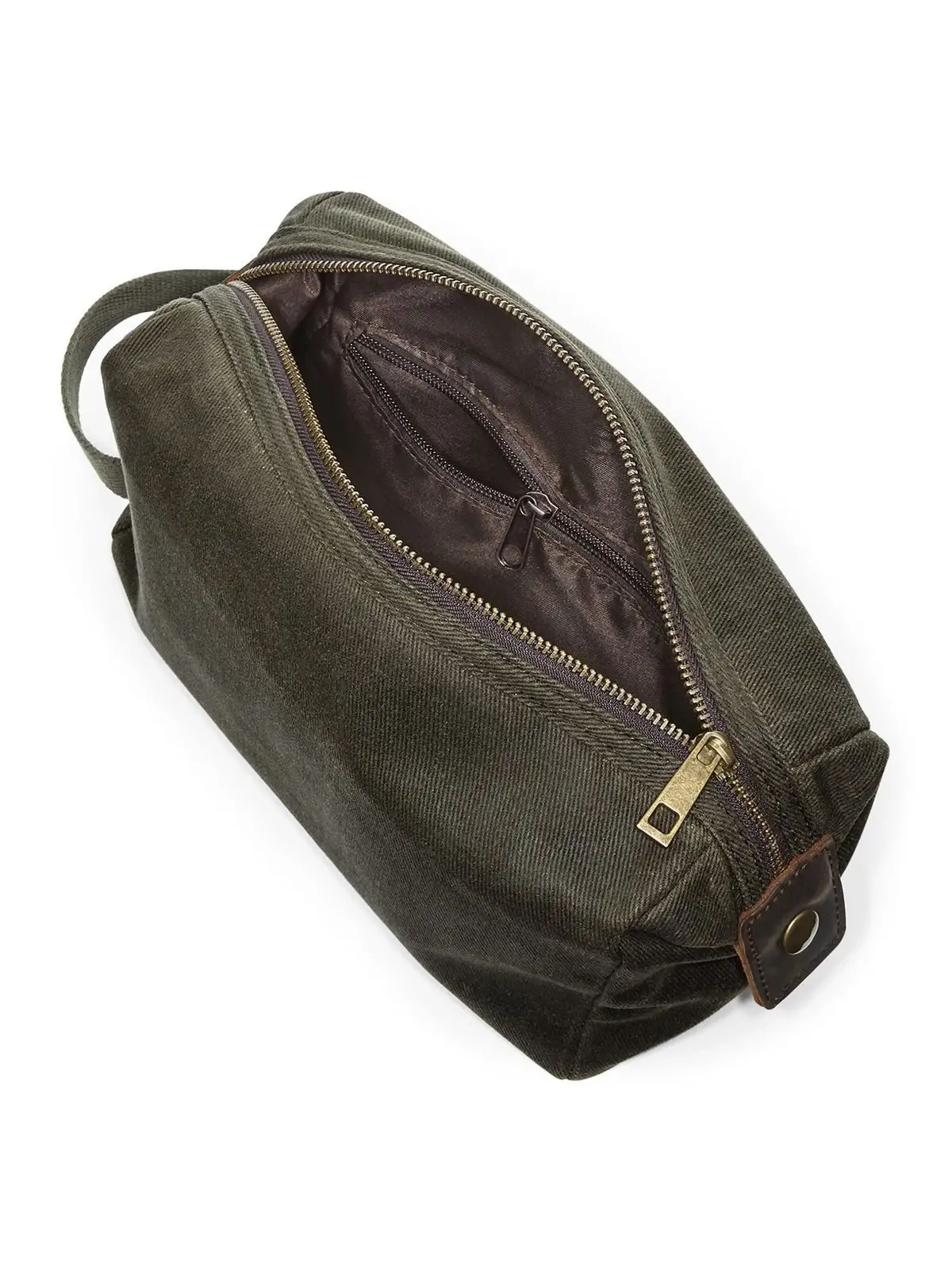 Immagine Heritage Waxed Canvas Wash Bag