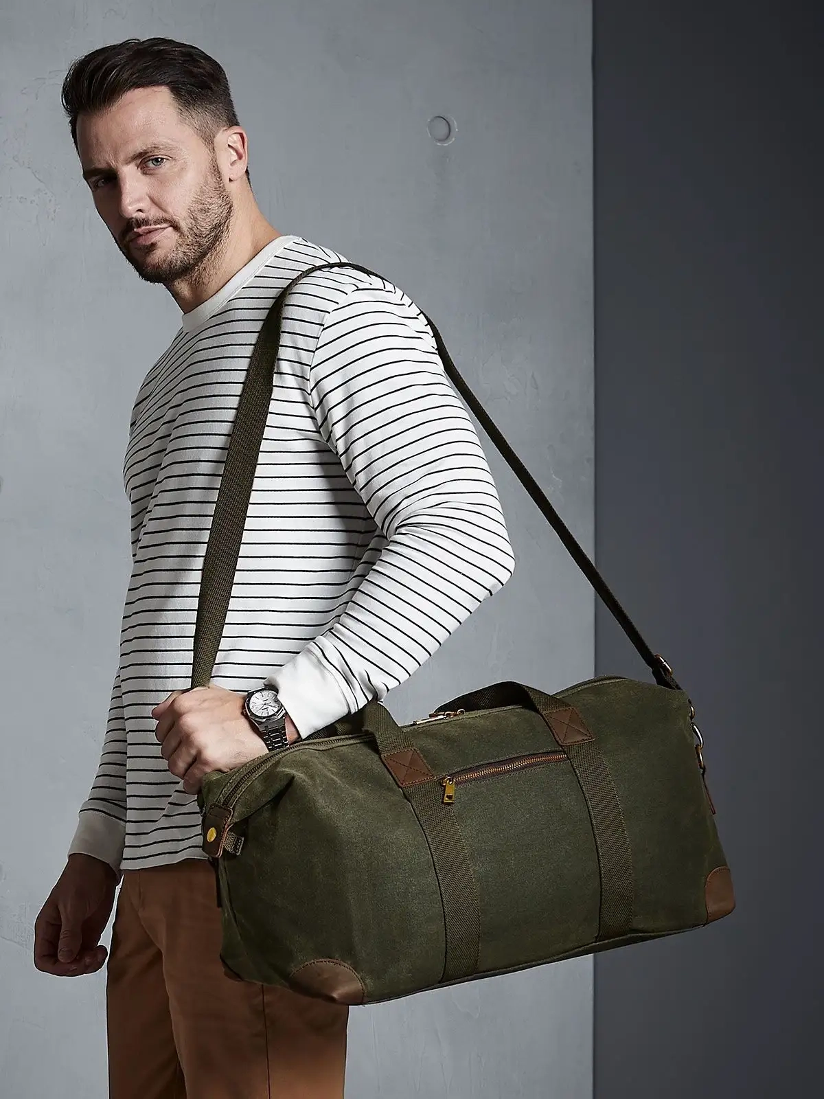 Immagine Heritage Waxed Canvas Holdall