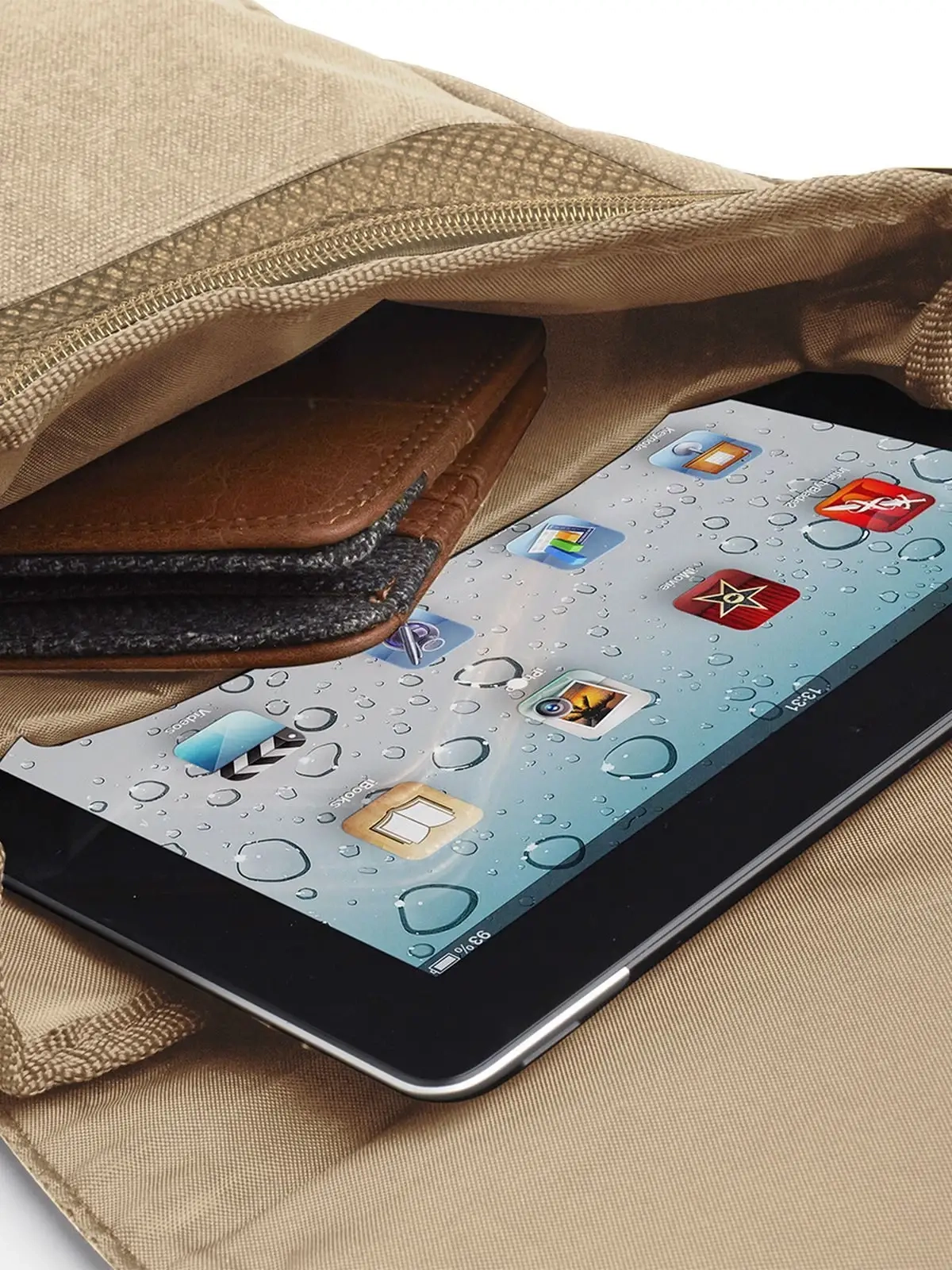 Immagine Vintage Canvas iPad/Tablet Reporter