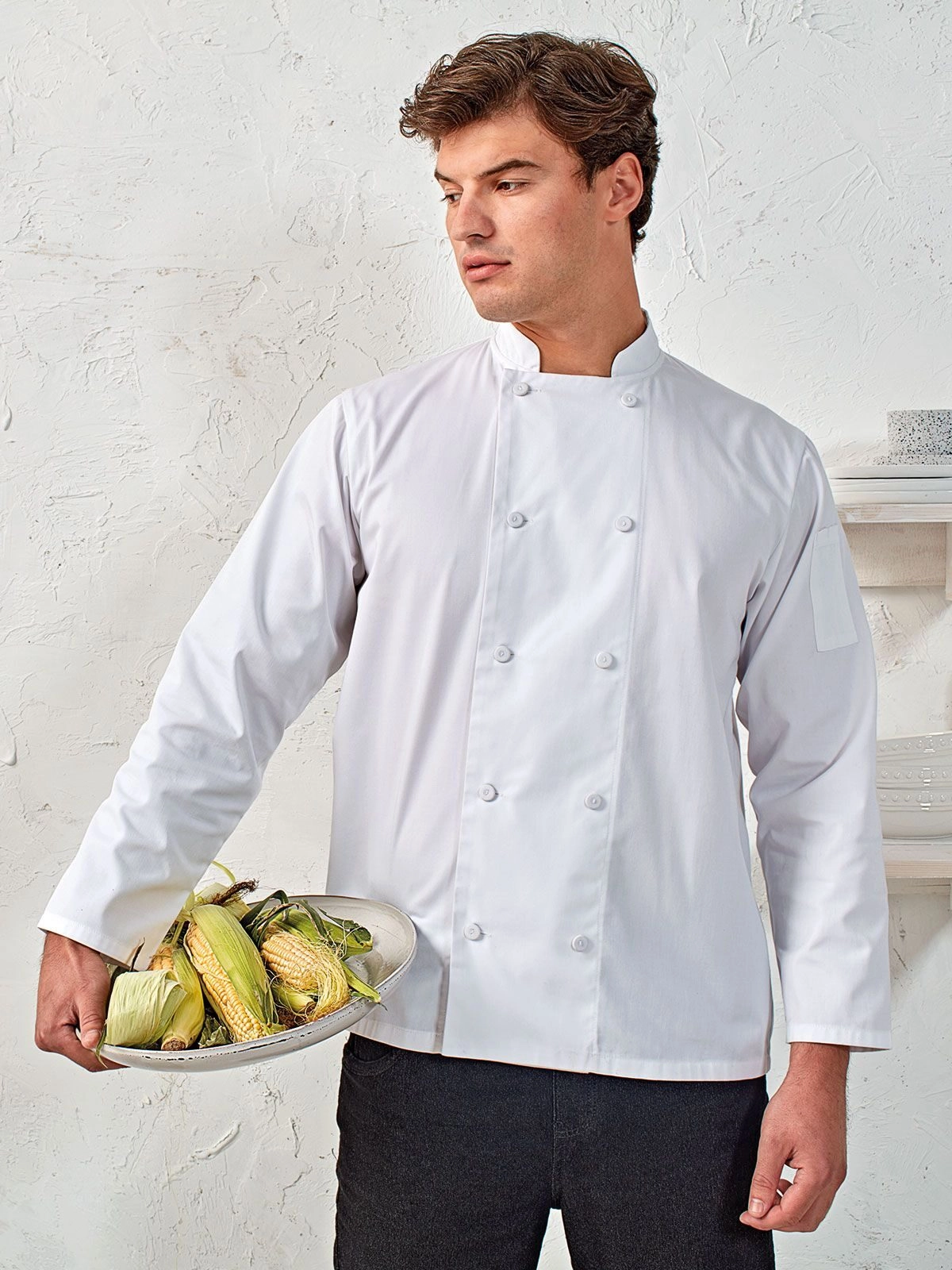 Immagine Chef's LS Coolchecker Jacket With Mesh Back Panel ack Panel