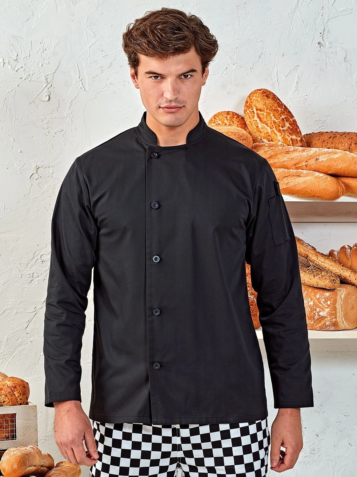 Immagine ‘Essential' Long Sleeve Chef's Jacket