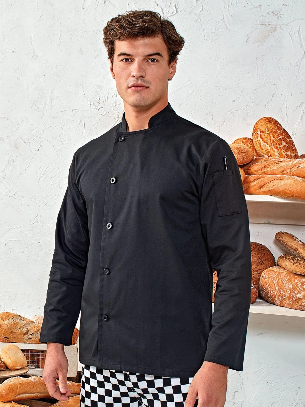 Immagine ‘Essential' Long Sleeve Chef's Jacket