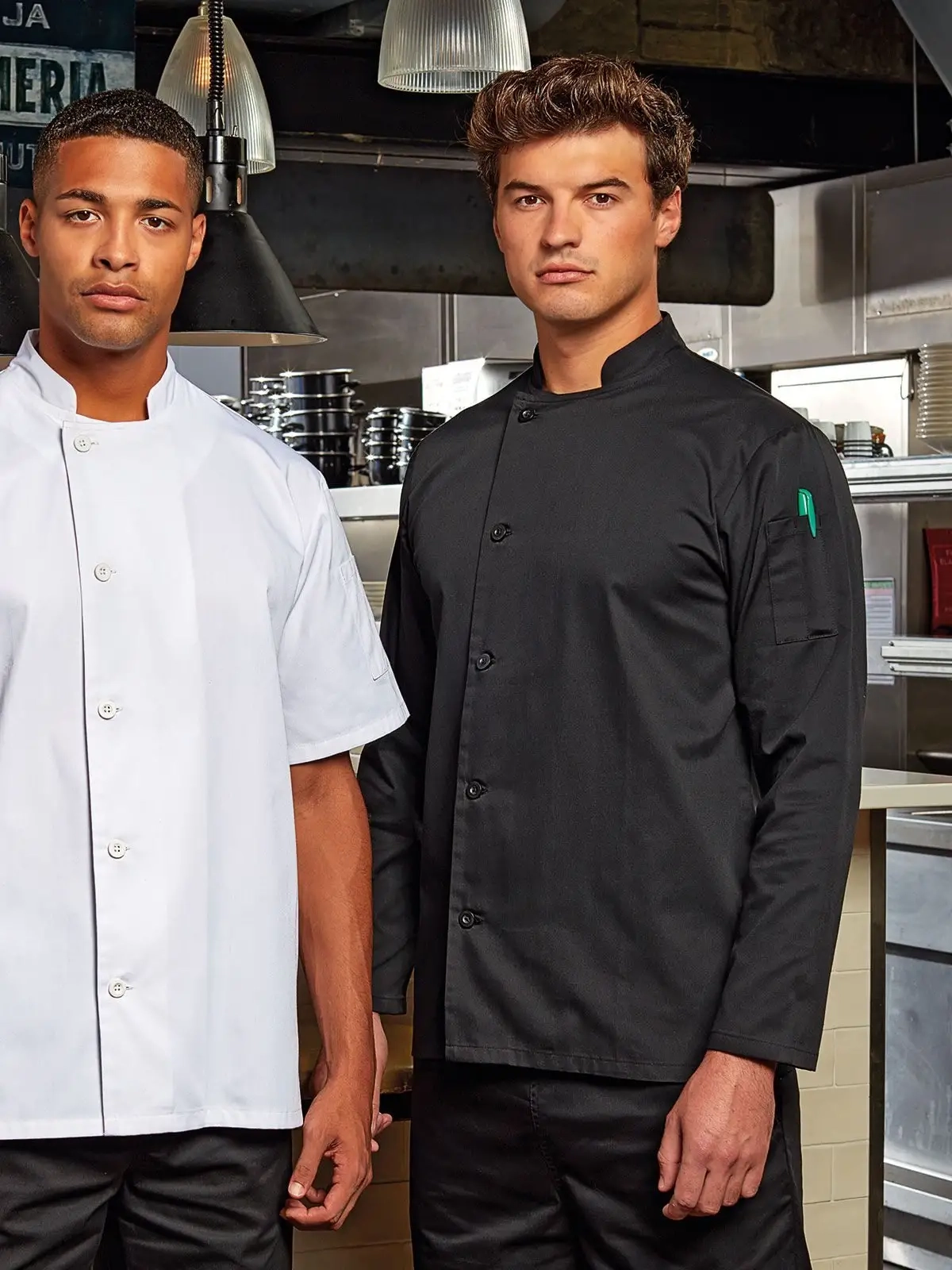 Immagine 'Essential' Long Sleeve Chef's Jacket