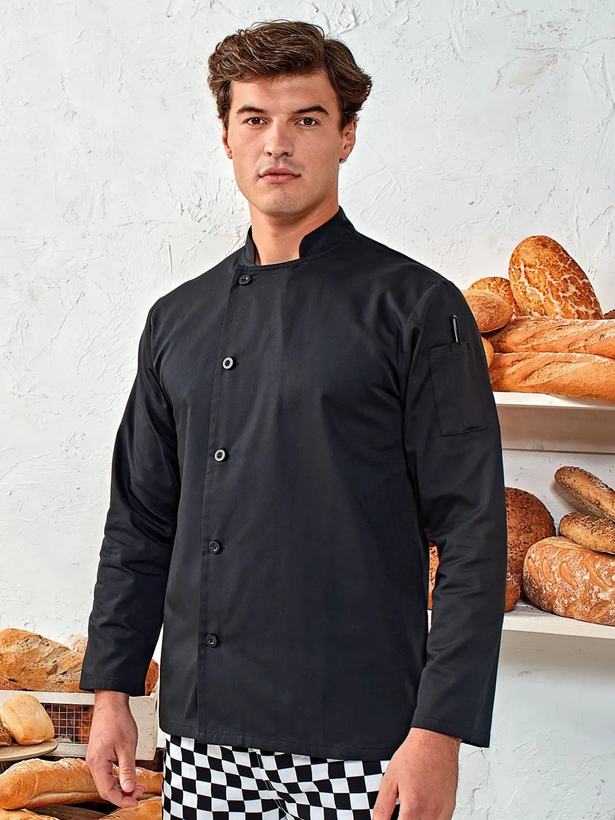 Immagine 'Essential' Long Sleeve Chef's Jacket