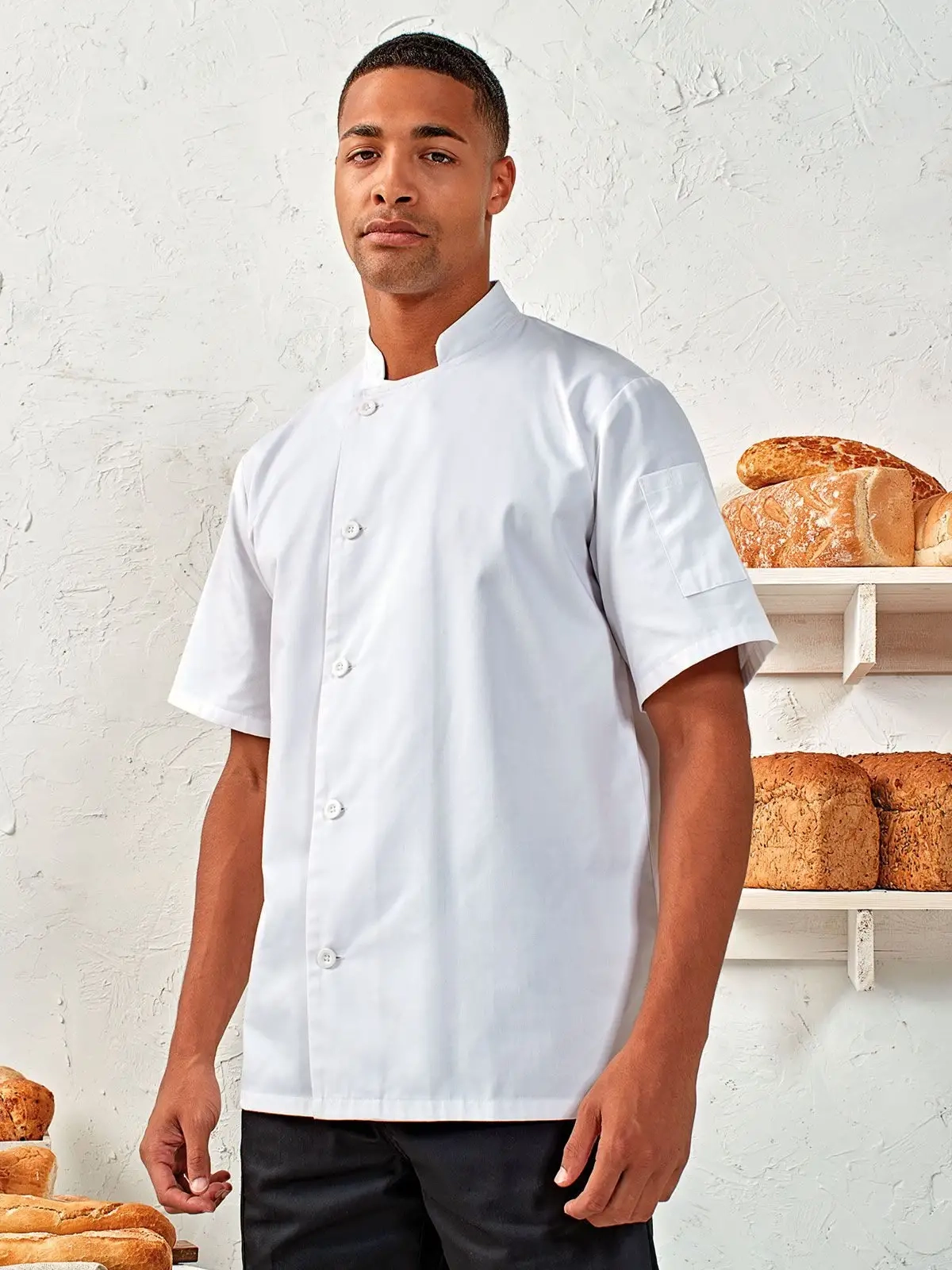 Immagine ‘Essential' Short Sleeve Chef's Jacket
