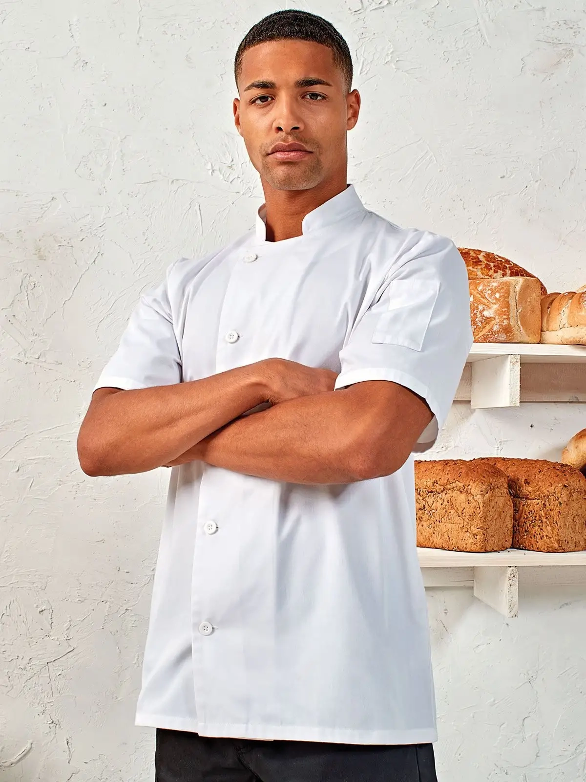 Immagine ‘Essential' Short Sleeve Chef's Jacket