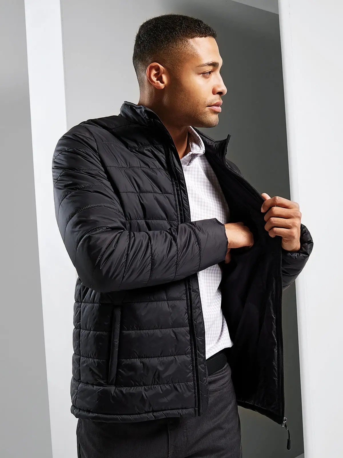 Immagine Men's 'Recyclight' Padded Jacket