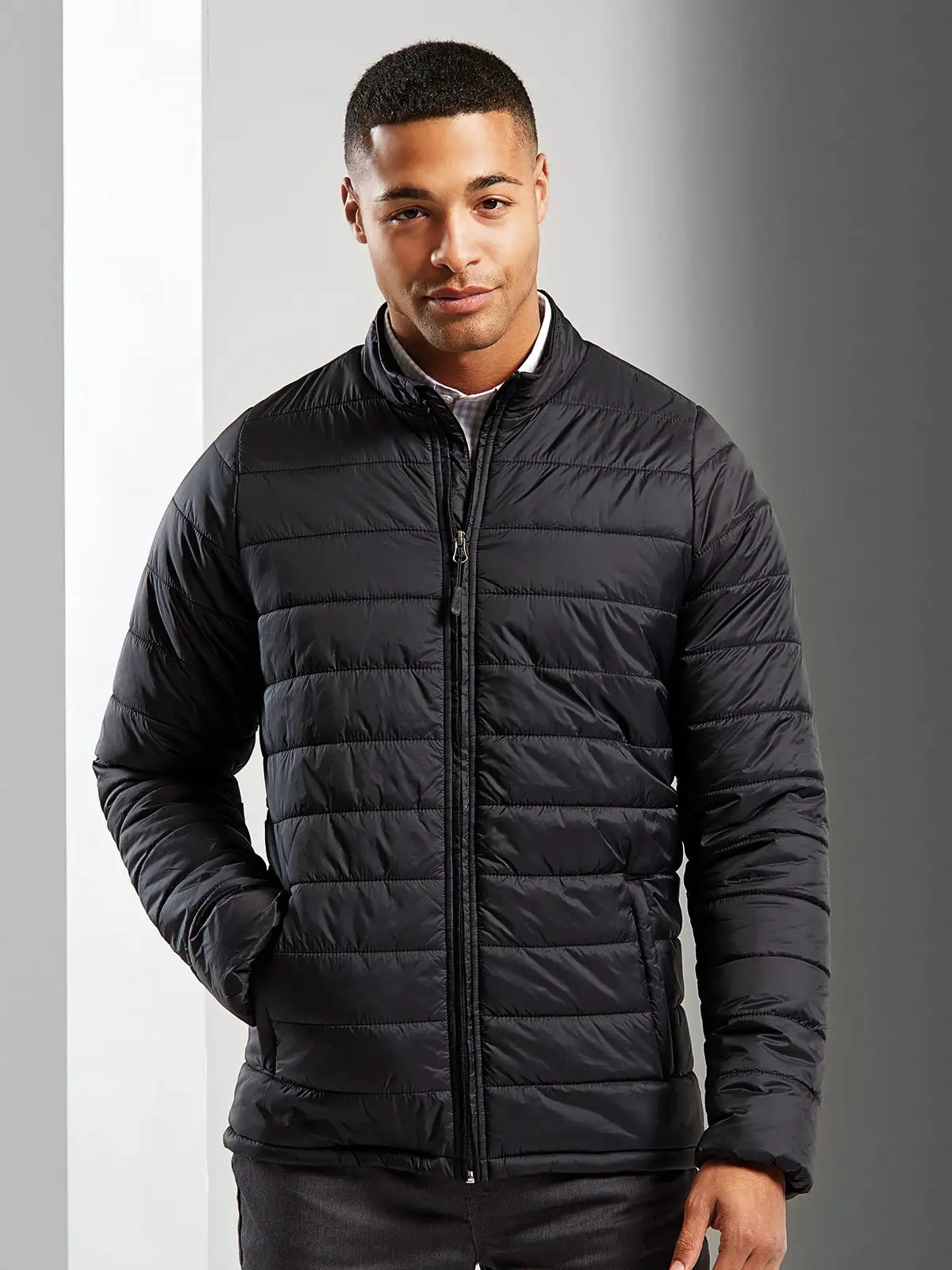 Immagine Men's 'Recyclight' Padded Jacket