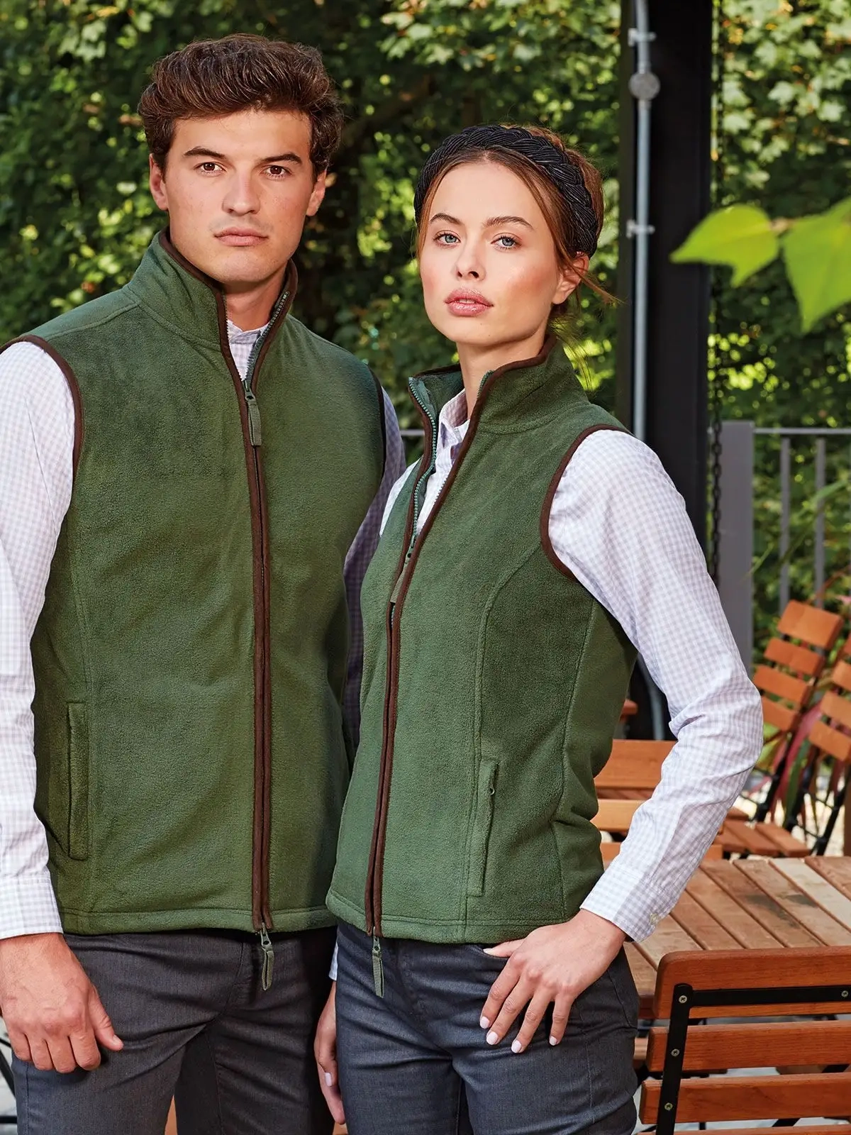 Immagine Women's 'Artisan' Fleece Gilet