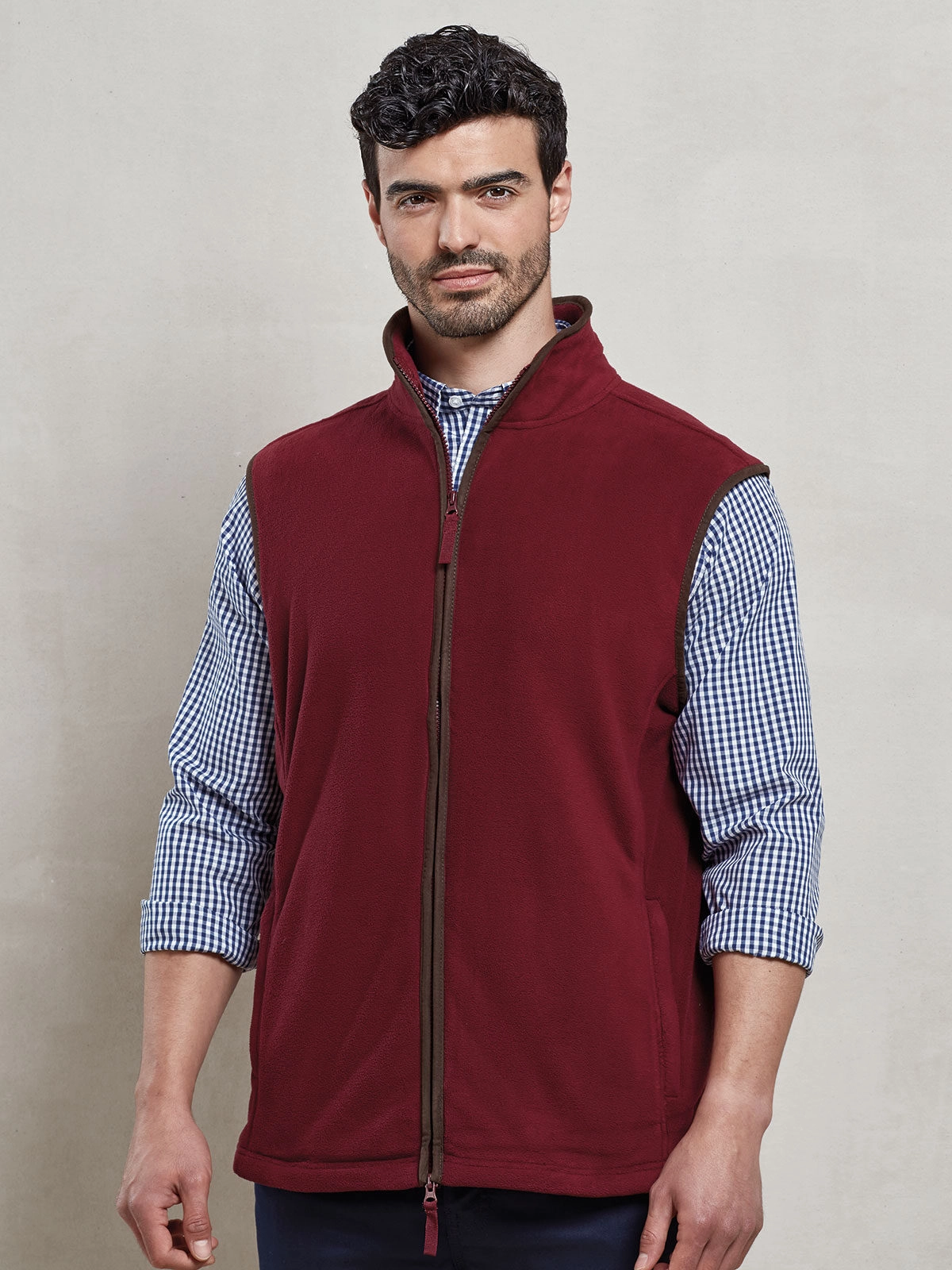 Immagine Men's 'Artisan' Fleece Gilet
