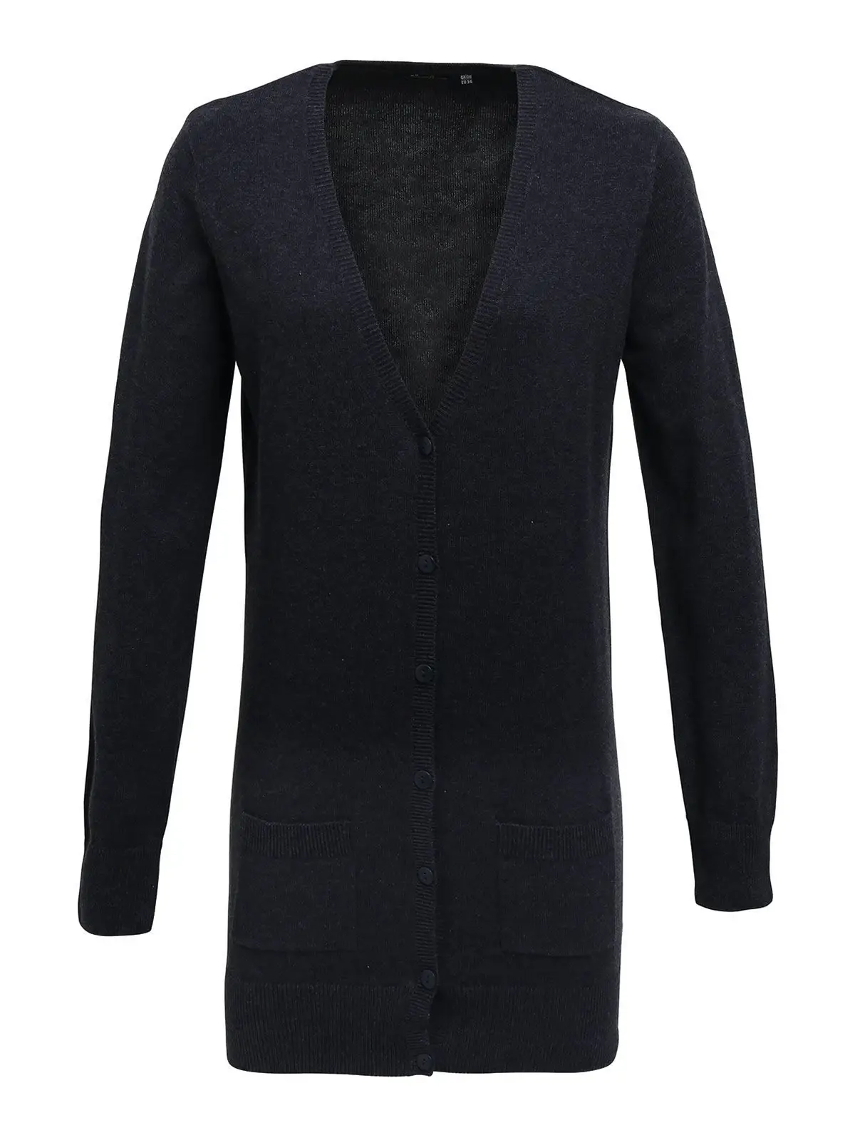 Immagine Ladies' Log Length Knitted Cardigan