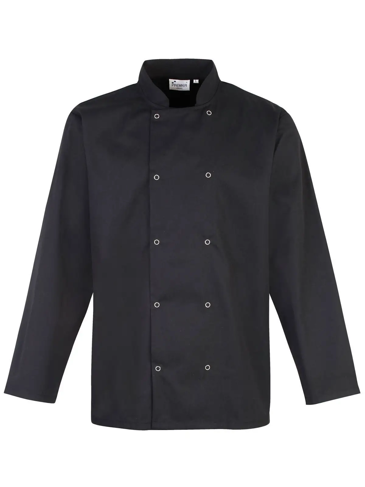 Immagine Long Sleeve Press Stud Chef''s Jacket