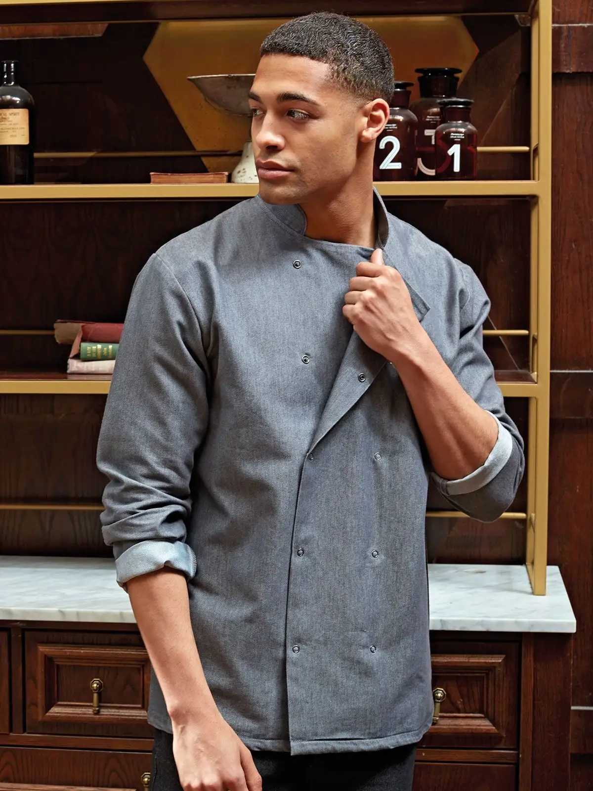 Immagine Denim Chef's Jacket