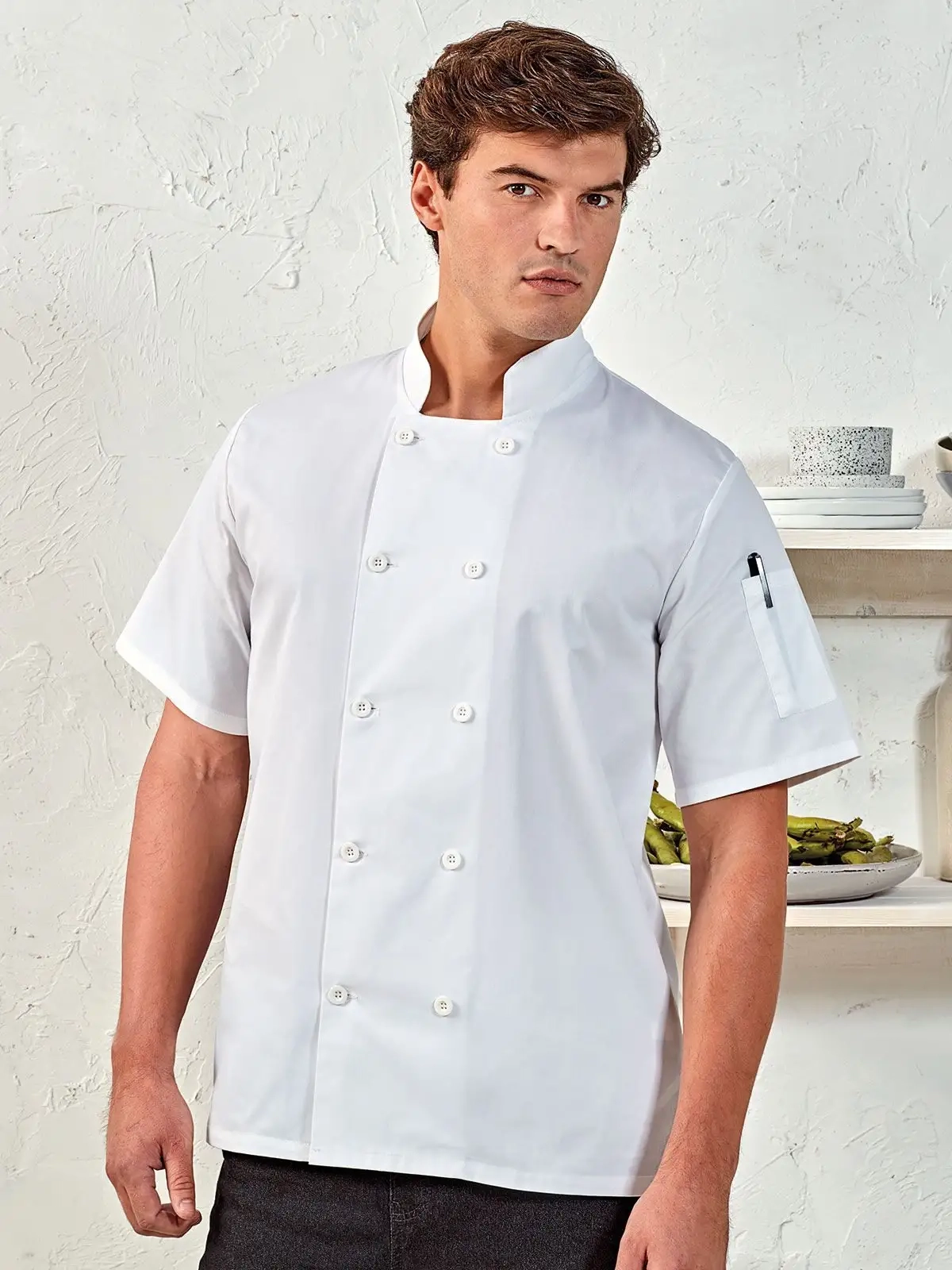 Immagine Short Sleeve Chef's Jacket