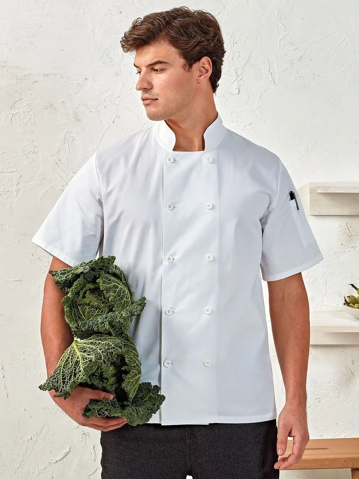Immagine Short Sleeve Chef's Jacket