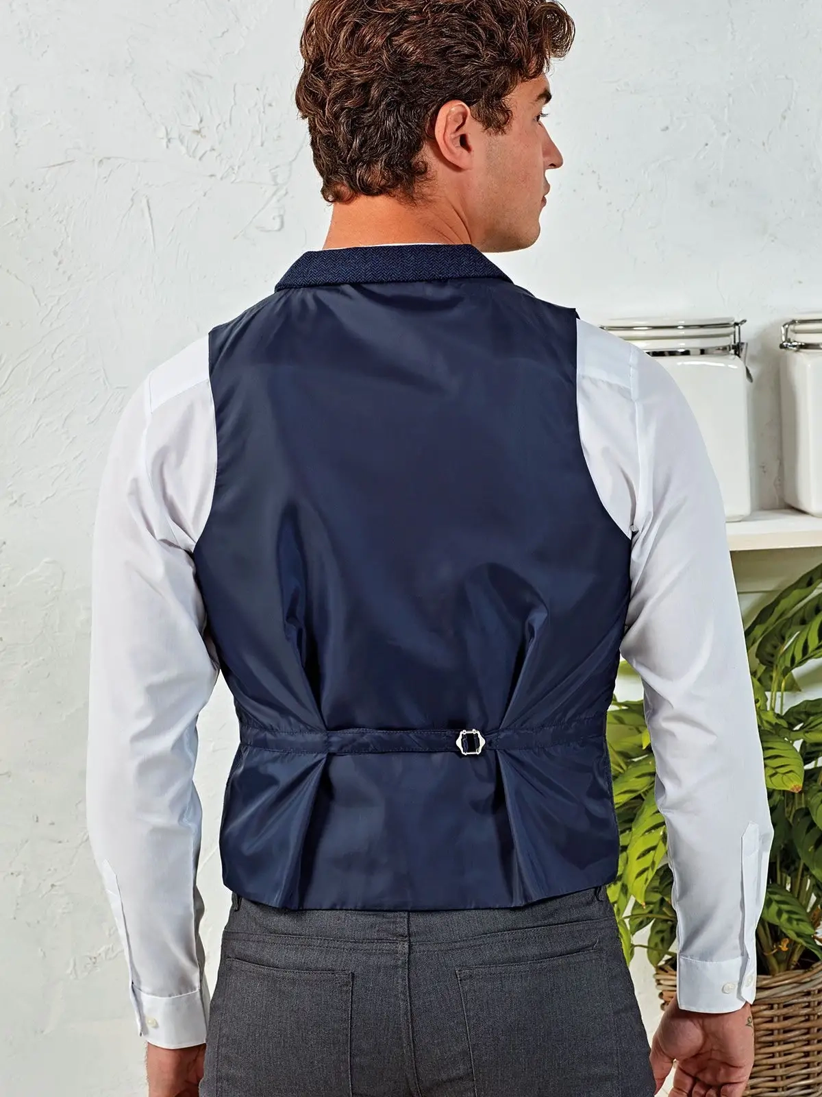 Immagine Men's Herringbone Waistcoat