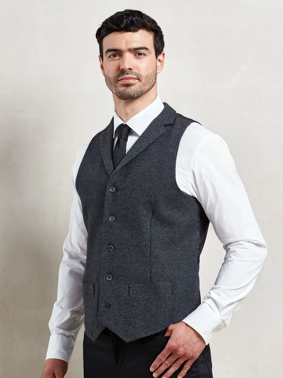 Immagine Men's Herringbone Waistcoat