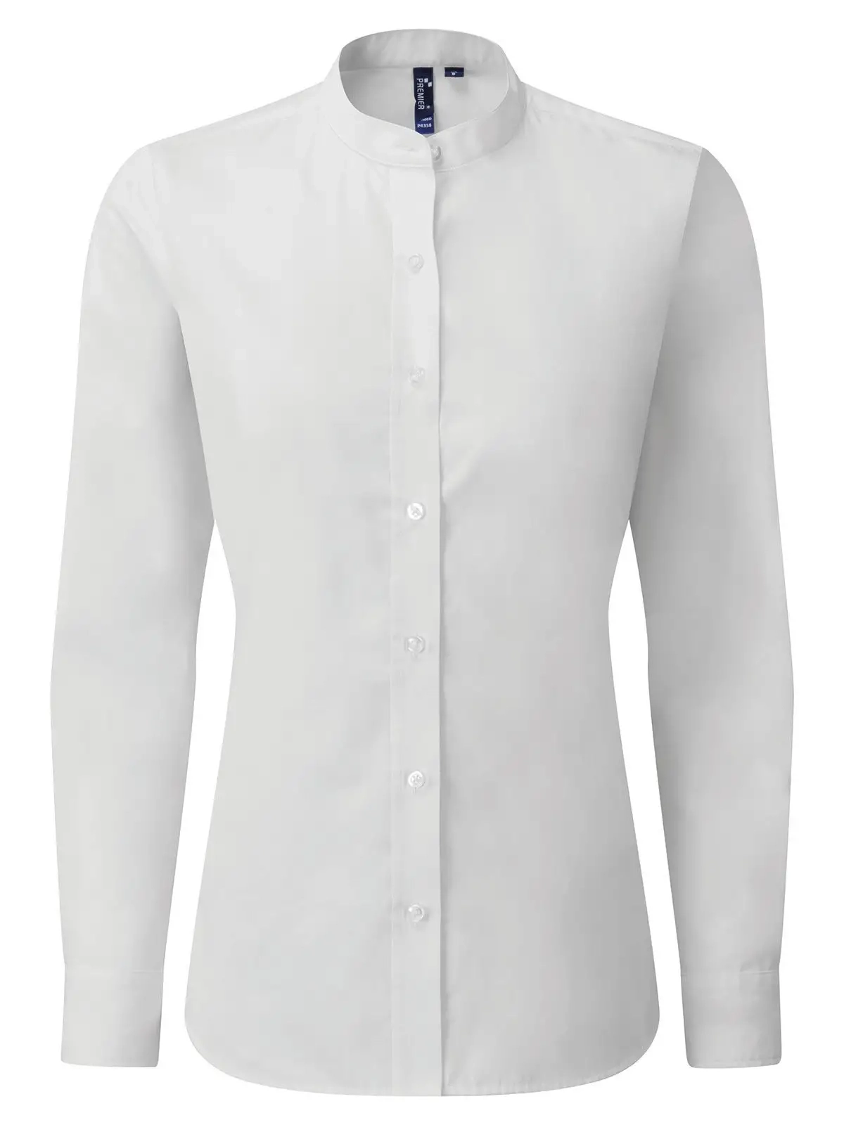 Immagine Women's Banded Collar 'Grandad' Shirt