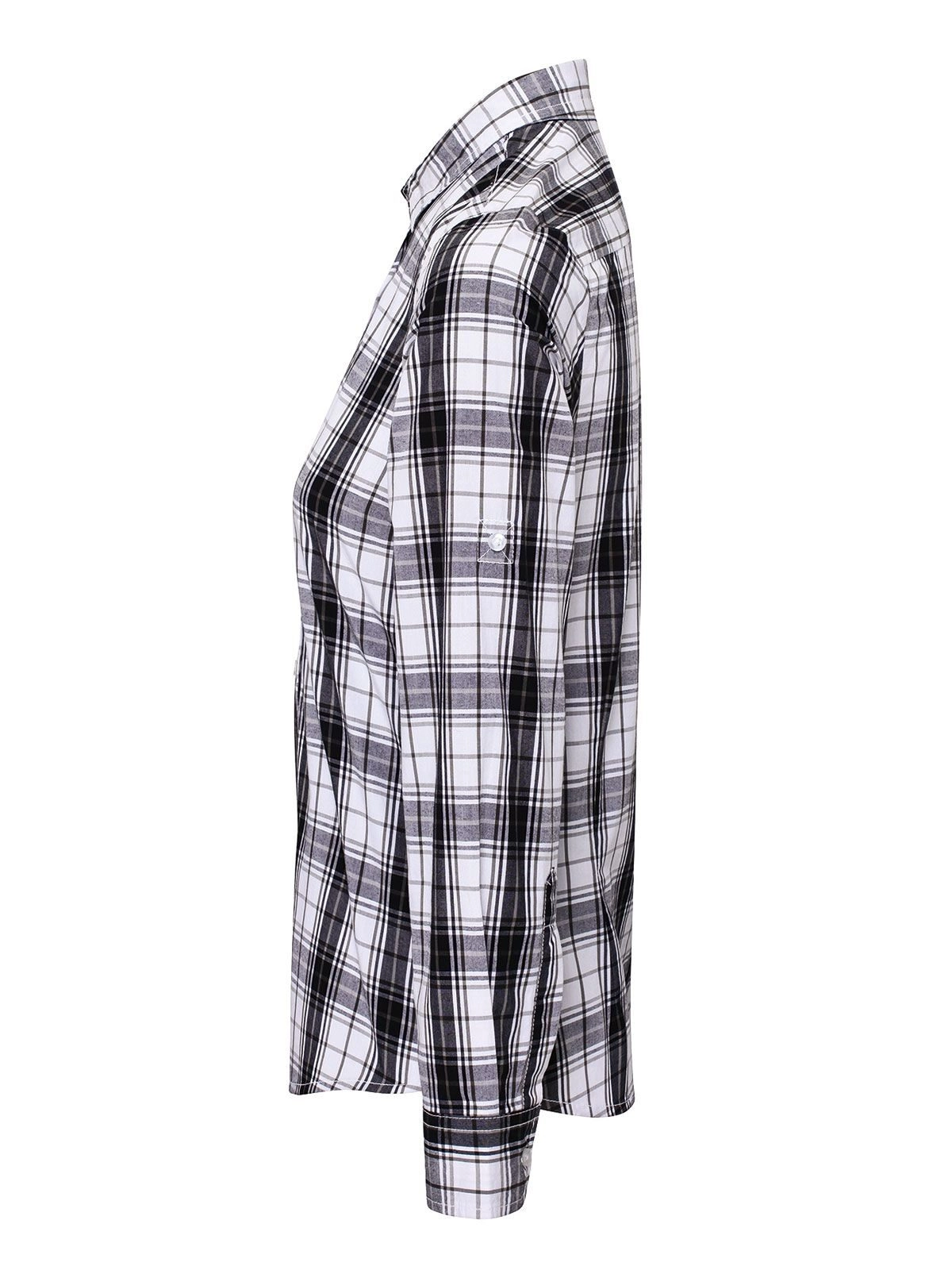 Immagine Ladies' LSL 'Ginmill' Check Cotton Bar Shirt