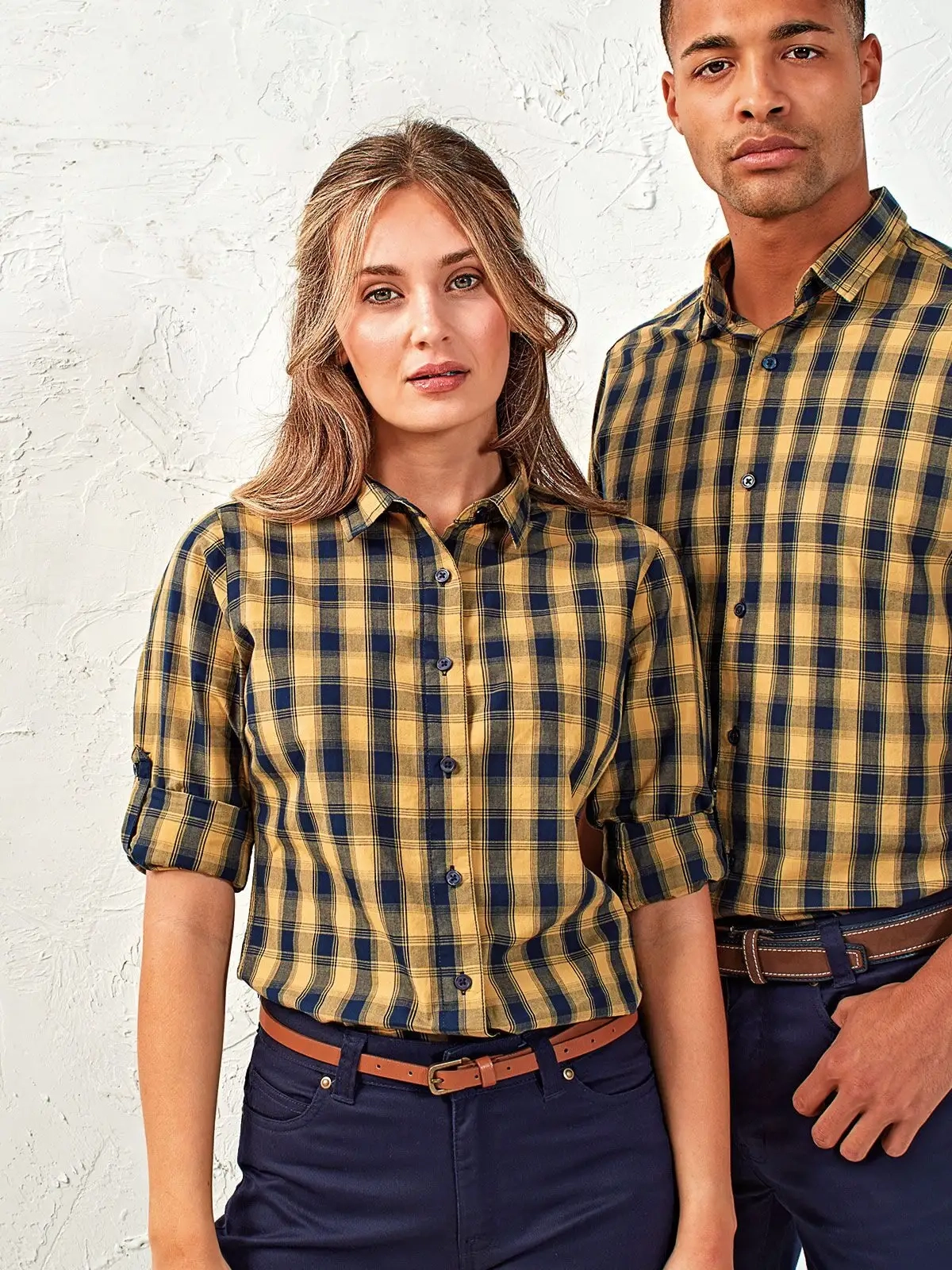 Immagine Ladies' LSL 'Mulligan' Check Cotton Bar Shirt t