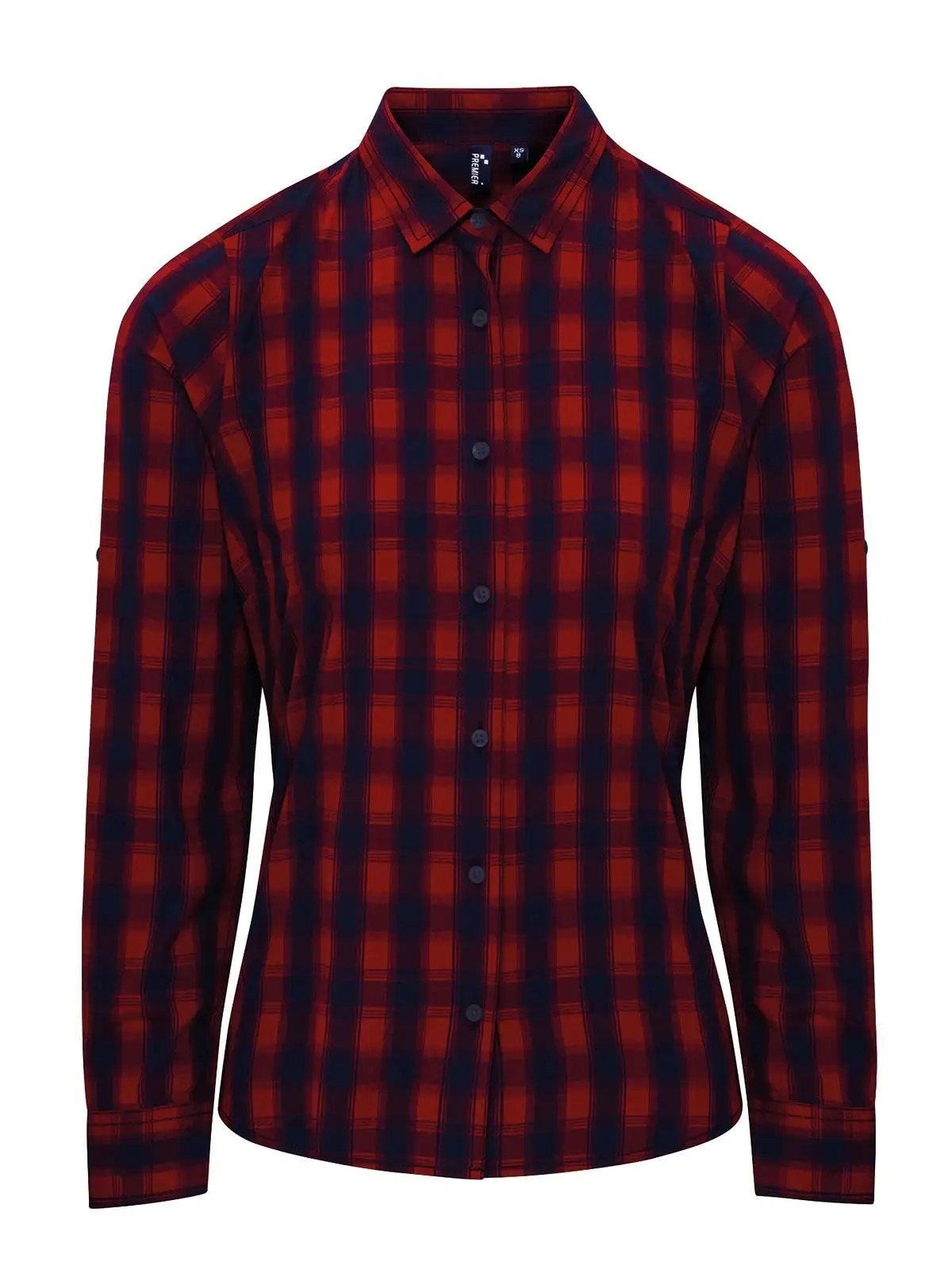 Immagine Ladies' LSL 'Mulligan' Check Cotton Bar Shirt t