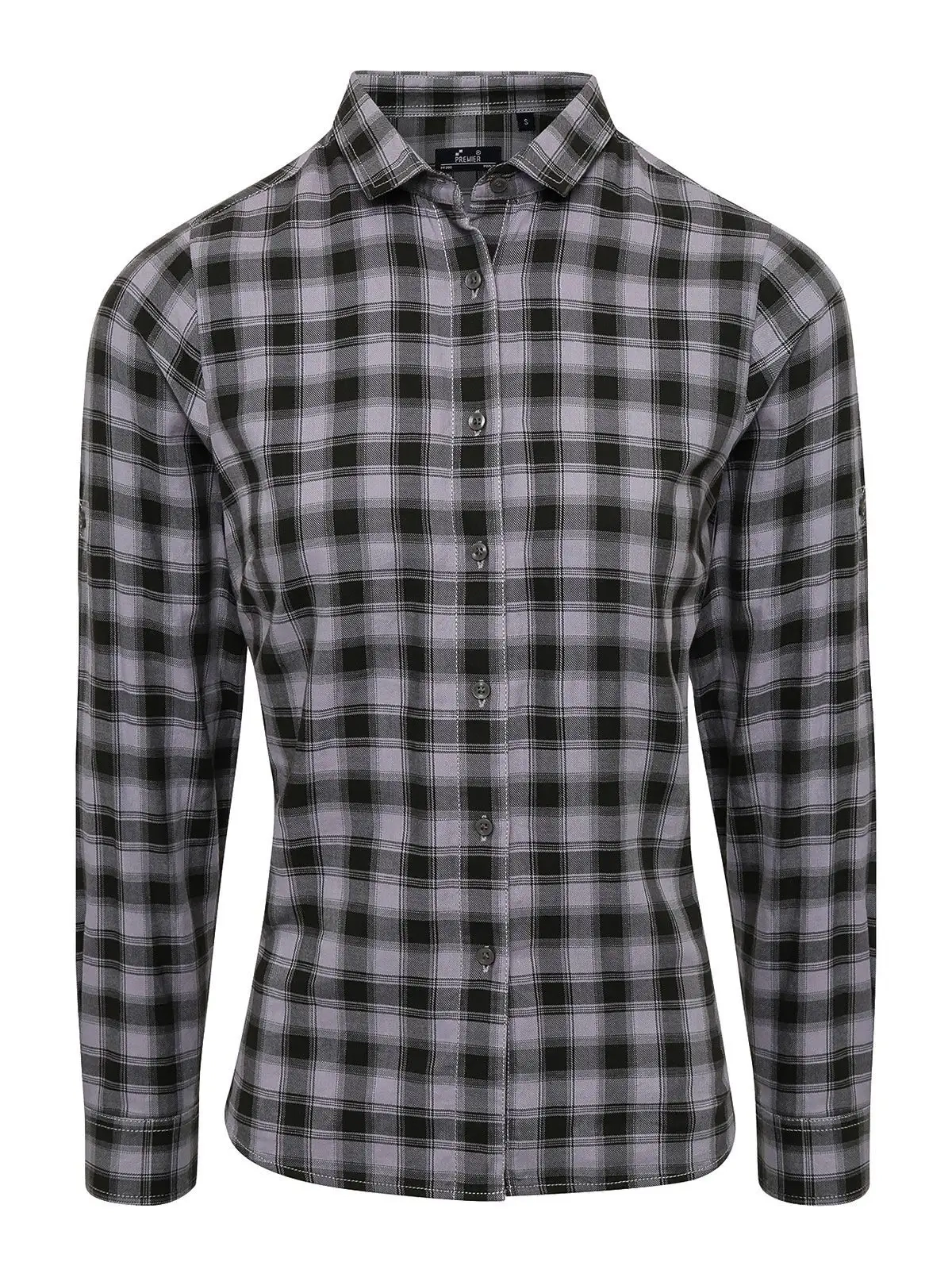 Immagine Ladies' LSL 'Mulligan' Check Cotton Bar Shirt t