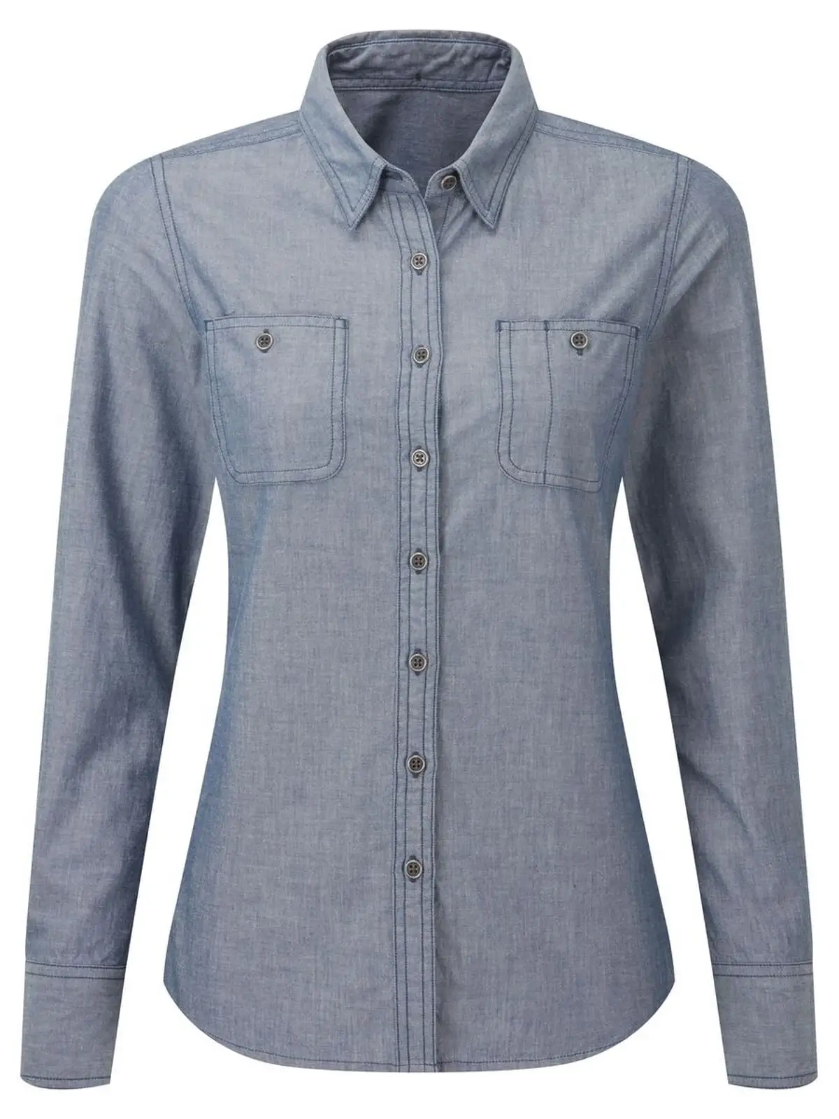 Immagine Women's Organic Chambray Fairtrade Shirt