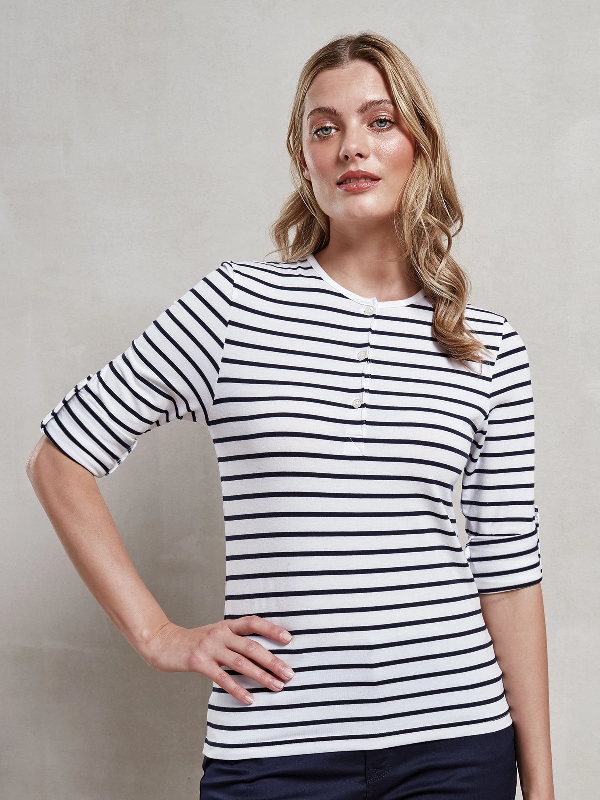 Immagine Women's Long John Roll Sleeve Tee