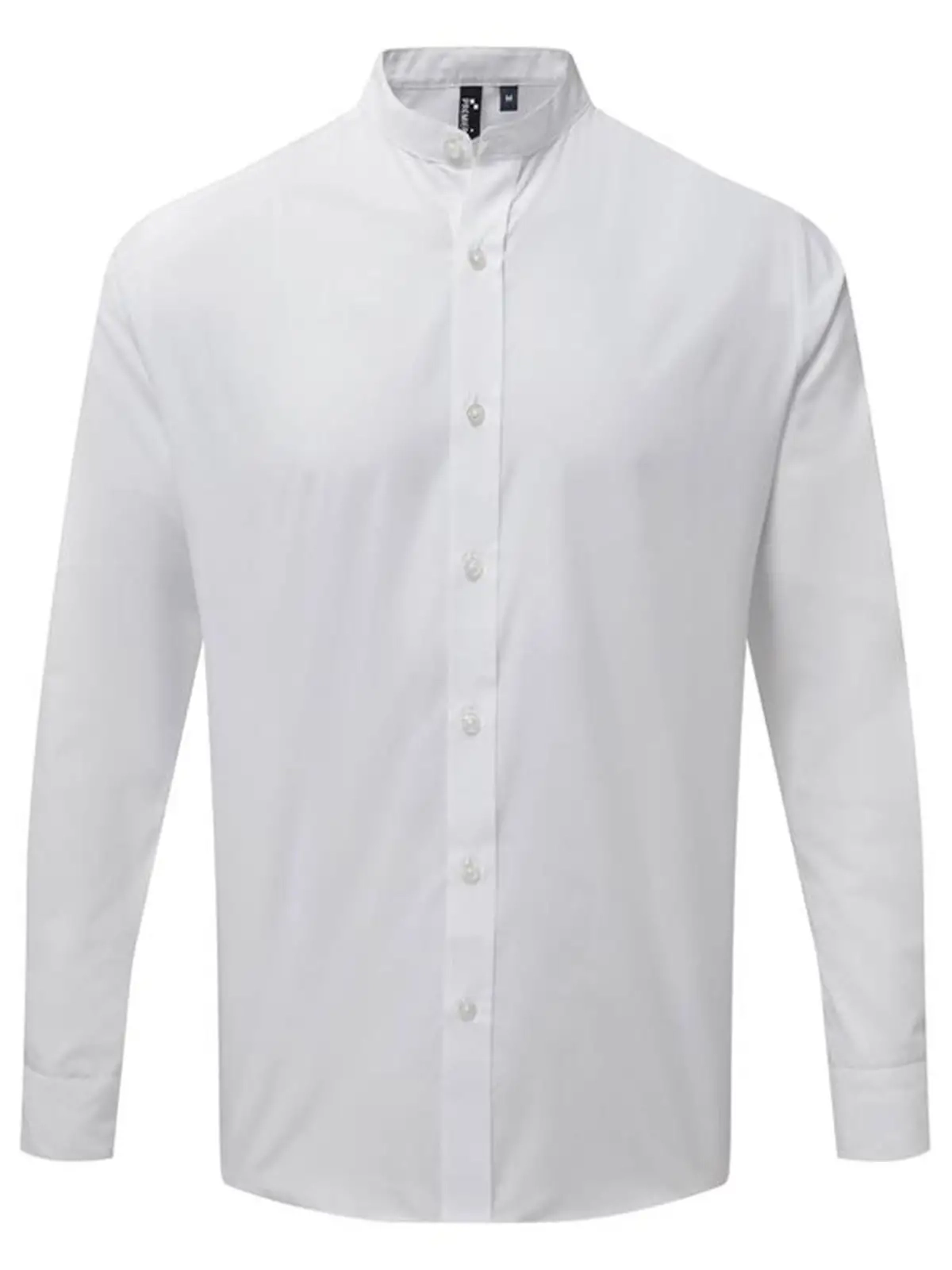 Immagine Banded Collar 'Grandad' Long Sleeve Shirt