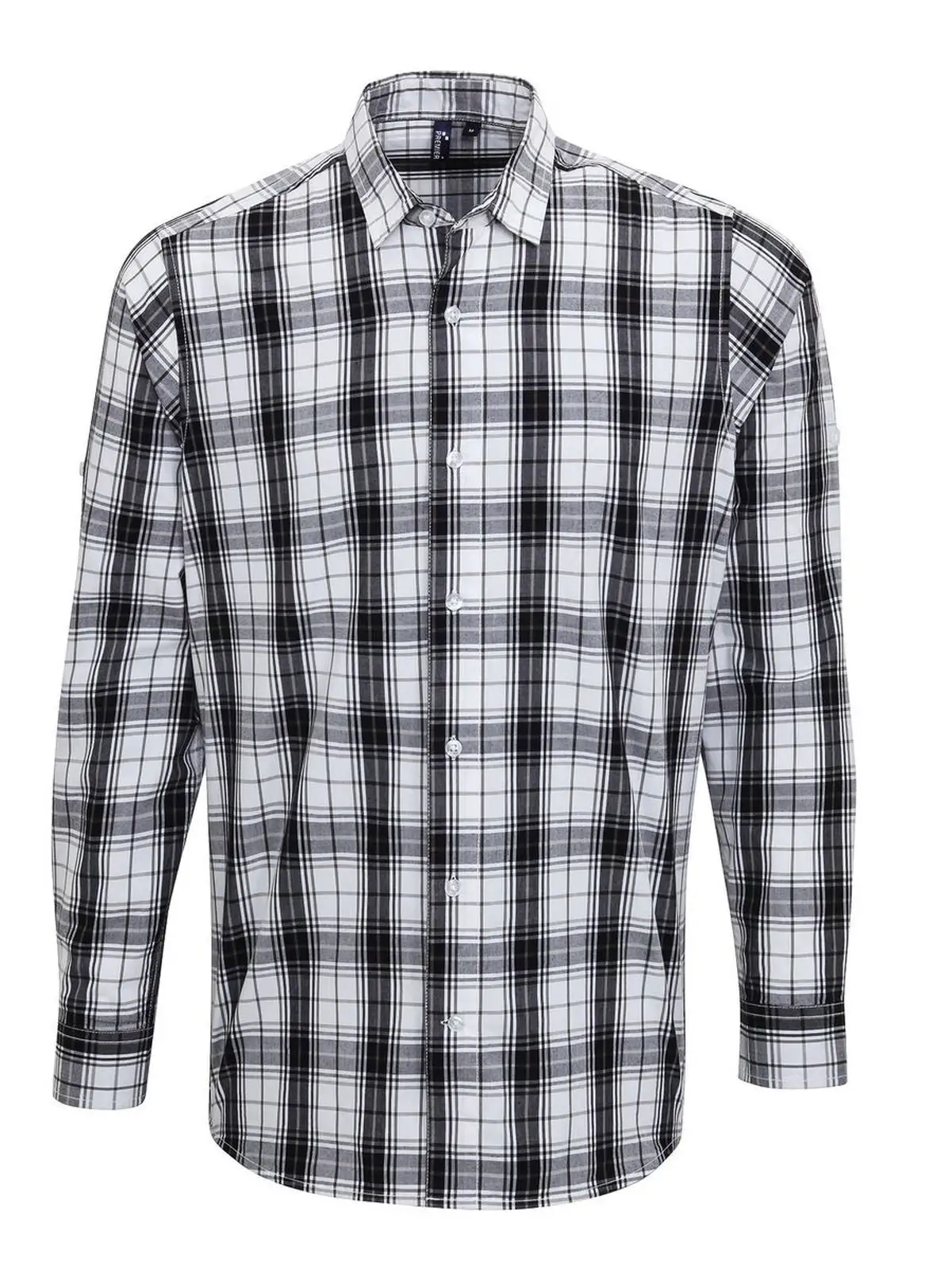 Immagine Men's Long Sleeve 'Ginmill' Check Shirt