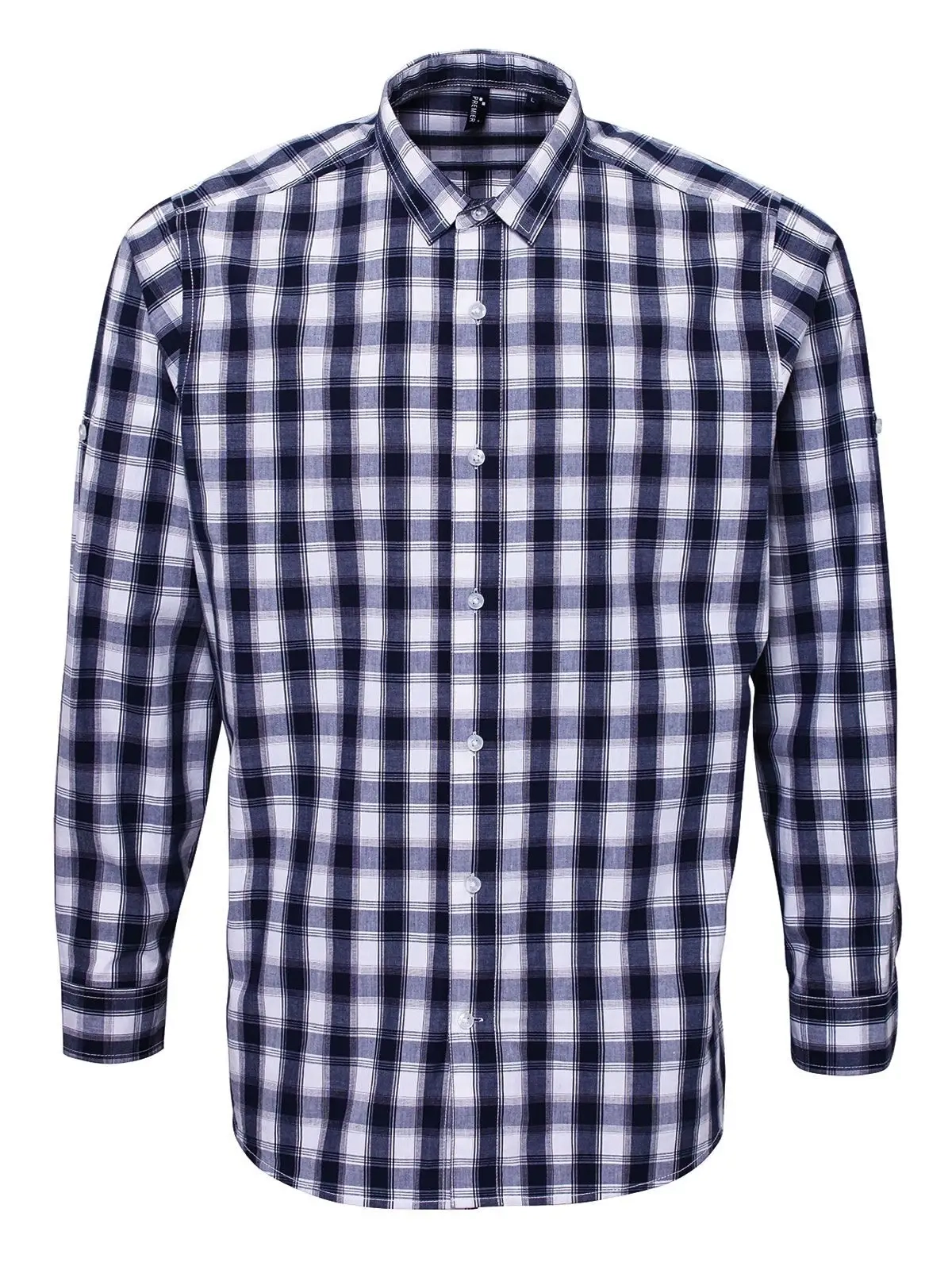 Immagine Men's LSL 'Mulligan' Check Cotton Bar Shirt