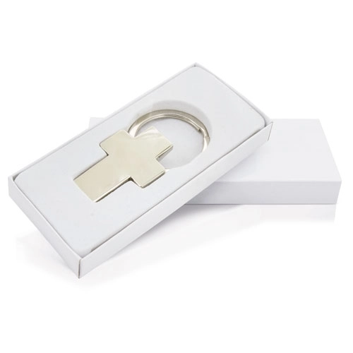 Immagine PORTACHIAVI METALLO CROCE 