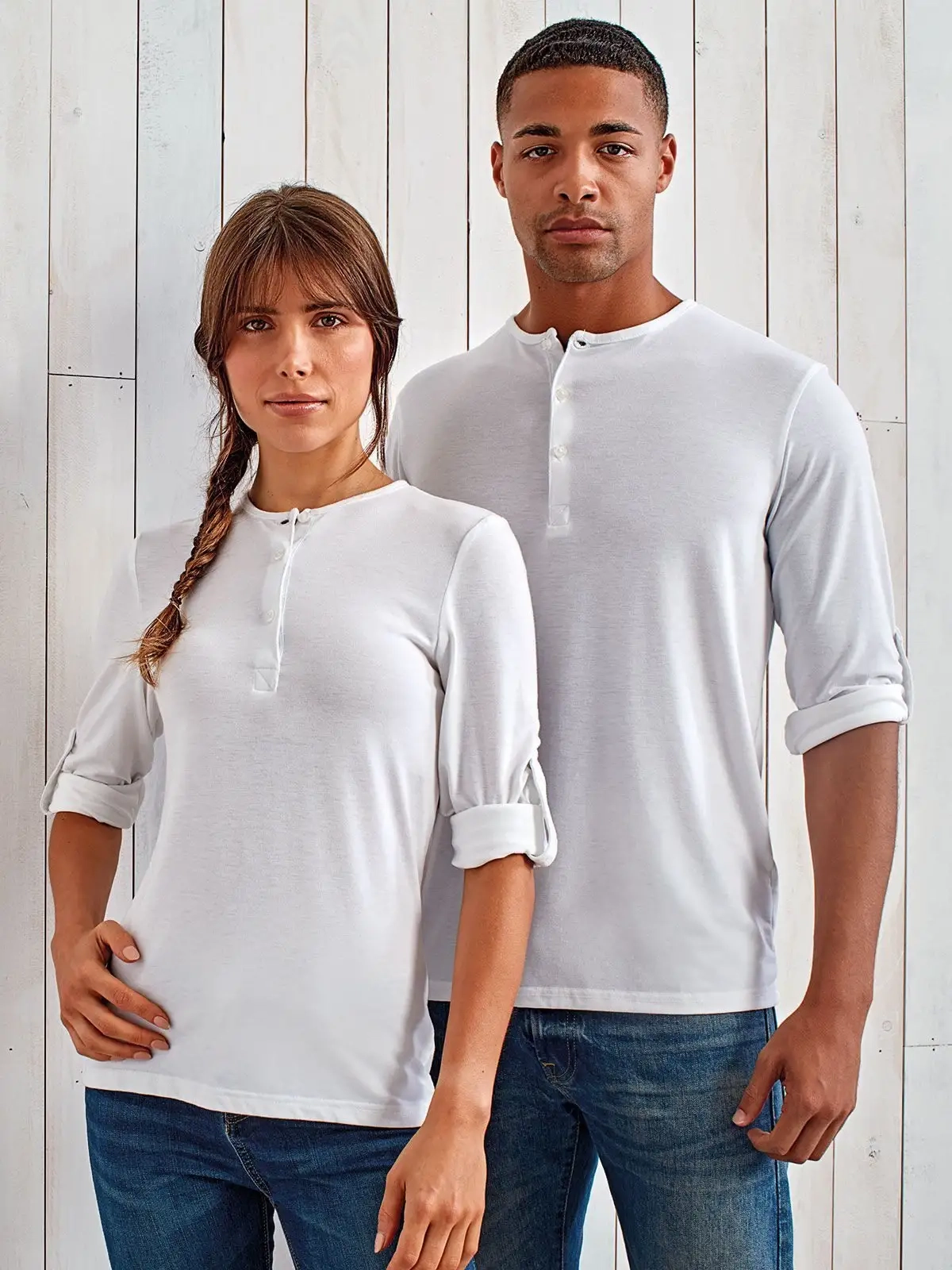 Immagine Men's Long John Roll Sleeve Tee