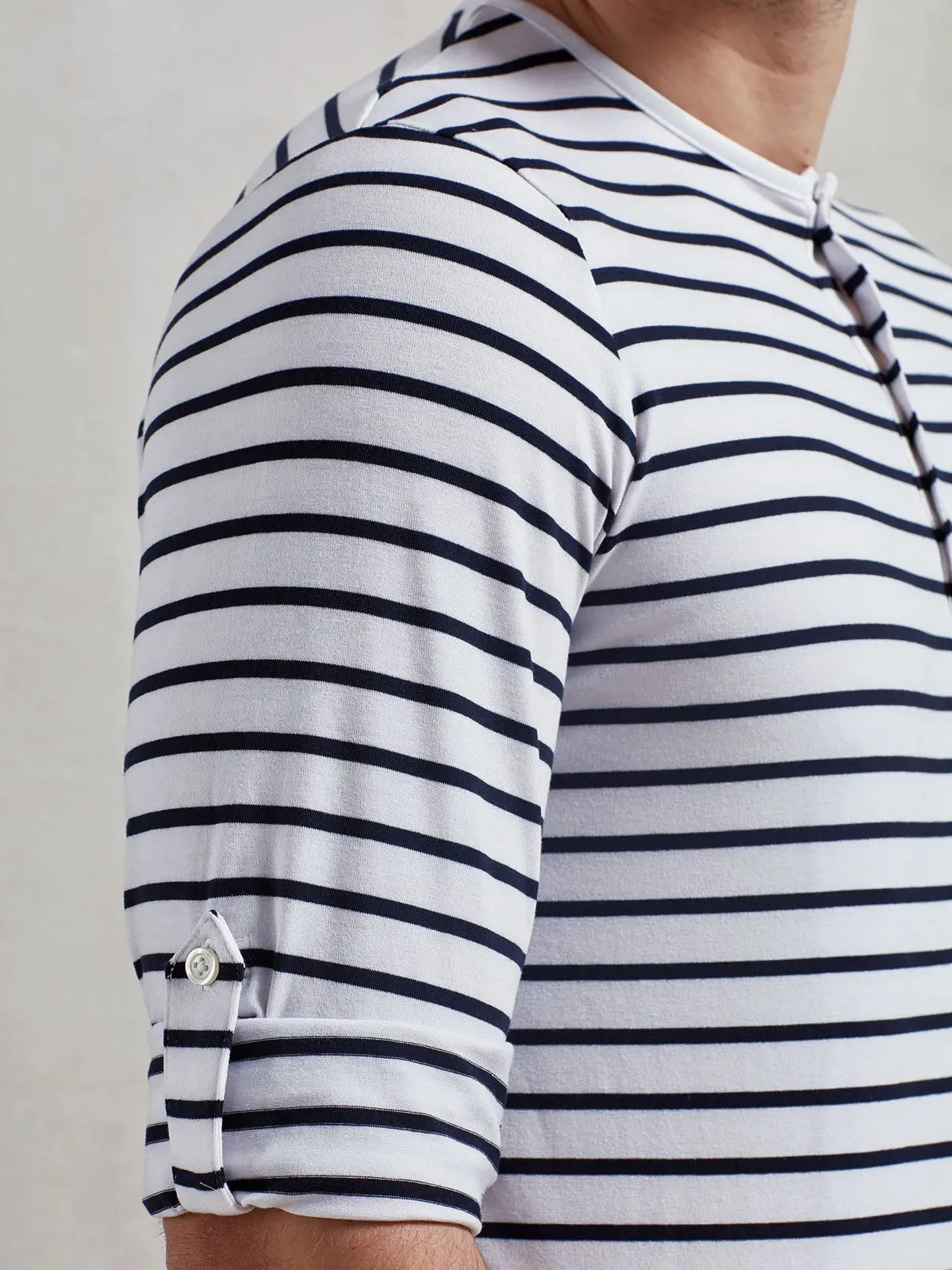 Immagine Men's Long John Roll Sleeve Tee