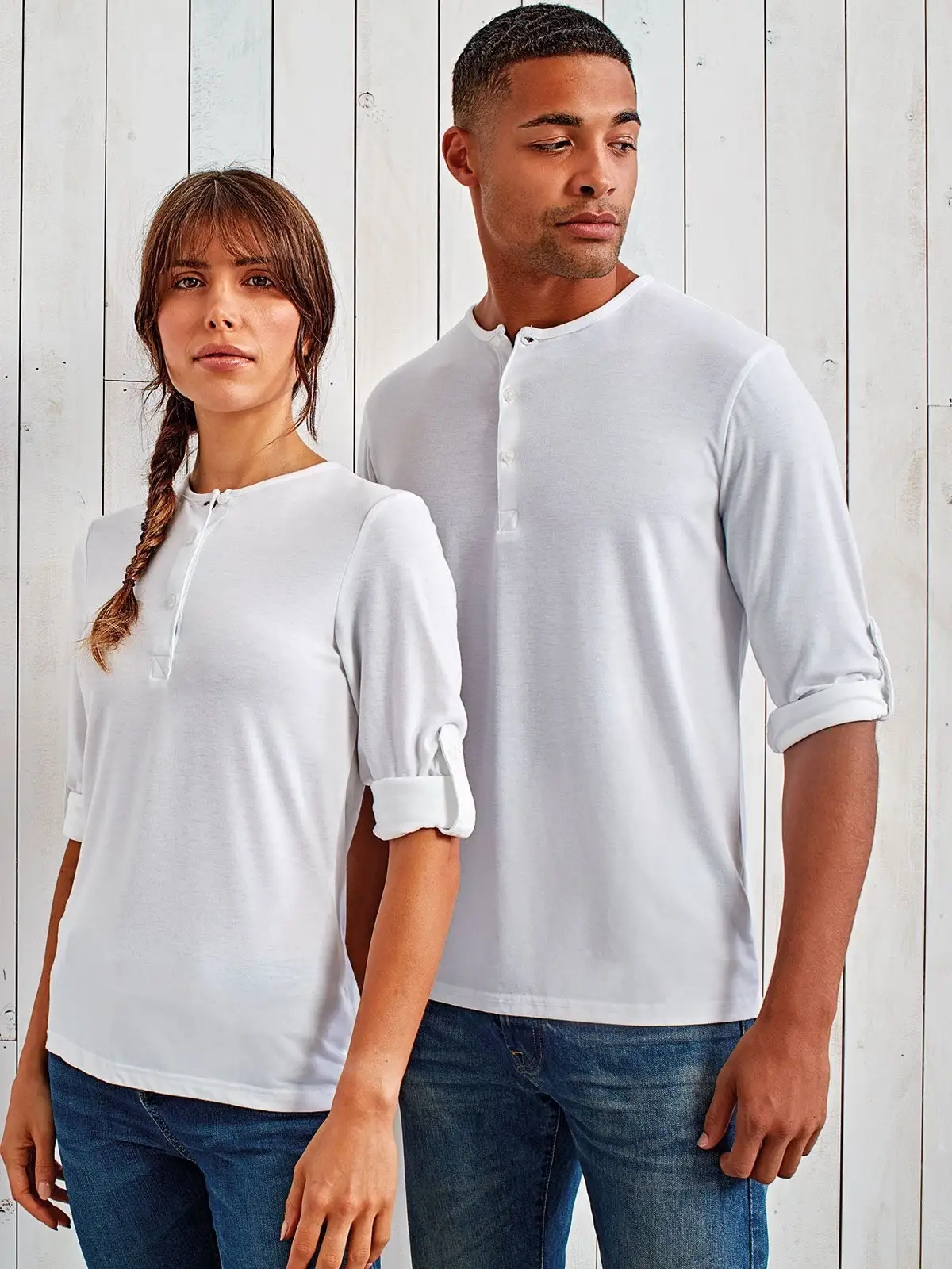 Immagine Men's Long John Roll Sleeve Tee