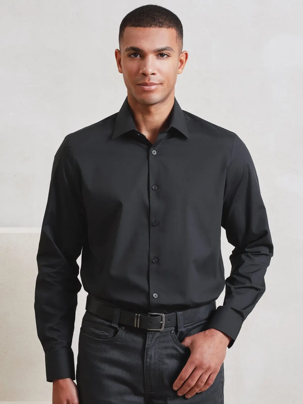 Immagine Camicia uomo in popeline 'recyclight'