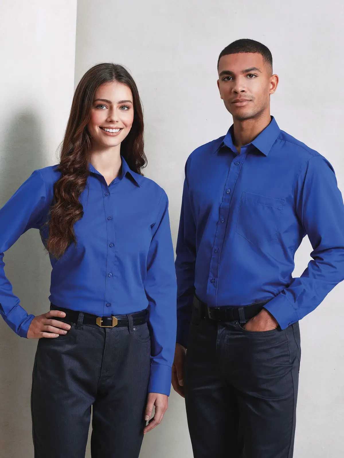 Immagine Men's Long Sleeve Poplin Shirt