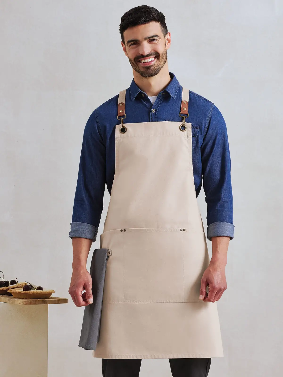 Immagine Grembiule intero con incrocio sulla schiena 'Clip 'n' clasp'