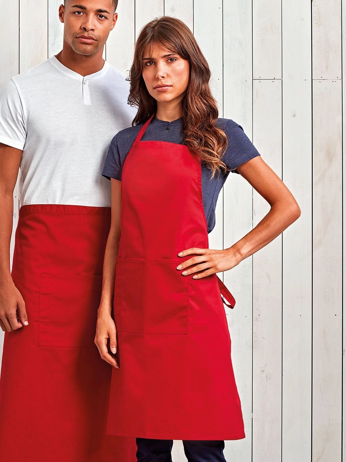 Immagine Colours Bib Apron With Pocket