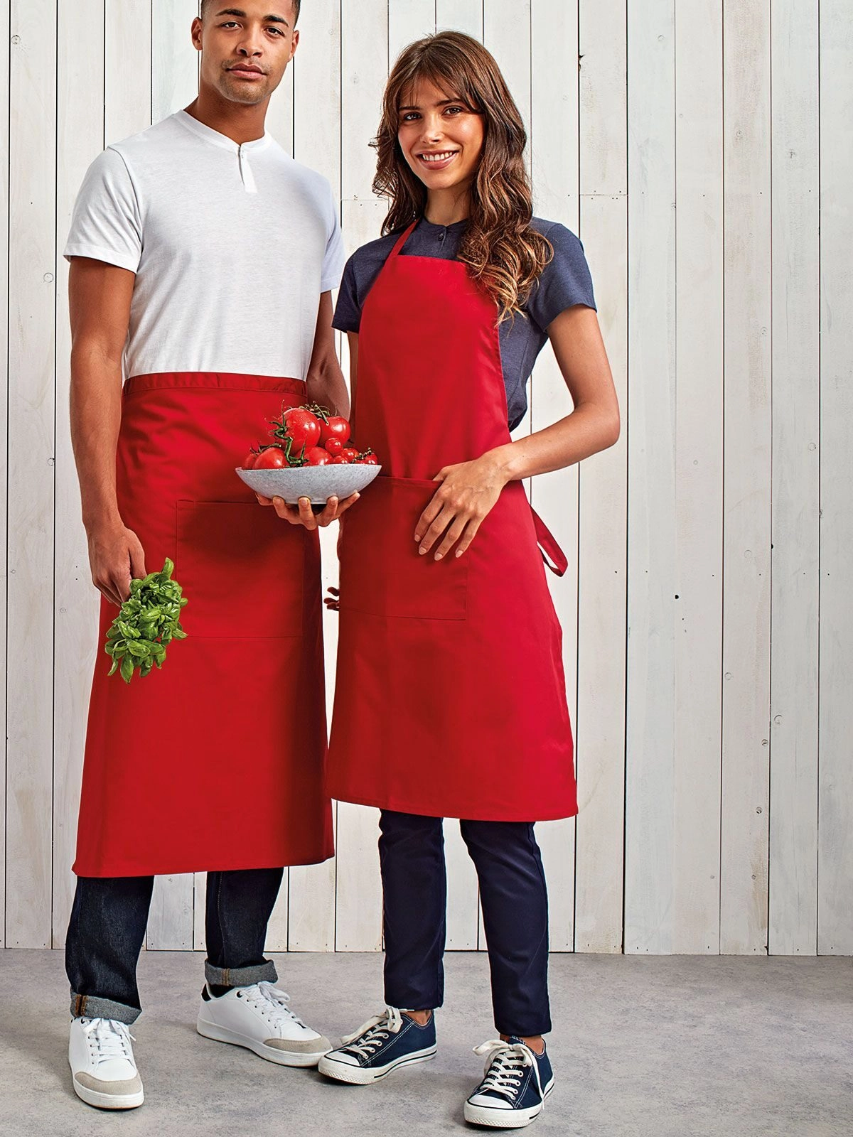 Immagine Colours Bib Apron With Pocket