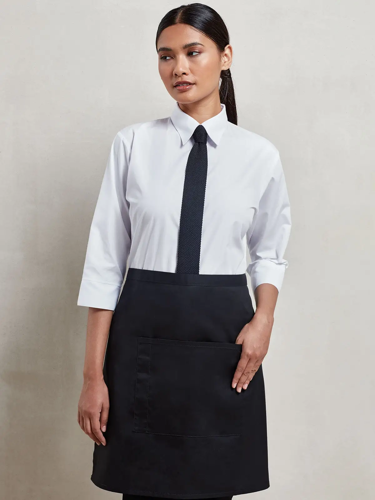 Immagine 'Colours' Mid Length Apron With Pocket