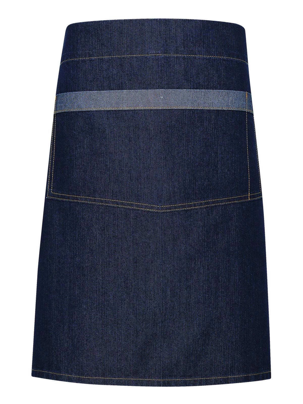 Immagine Domain Contrast Denim Waist Apron