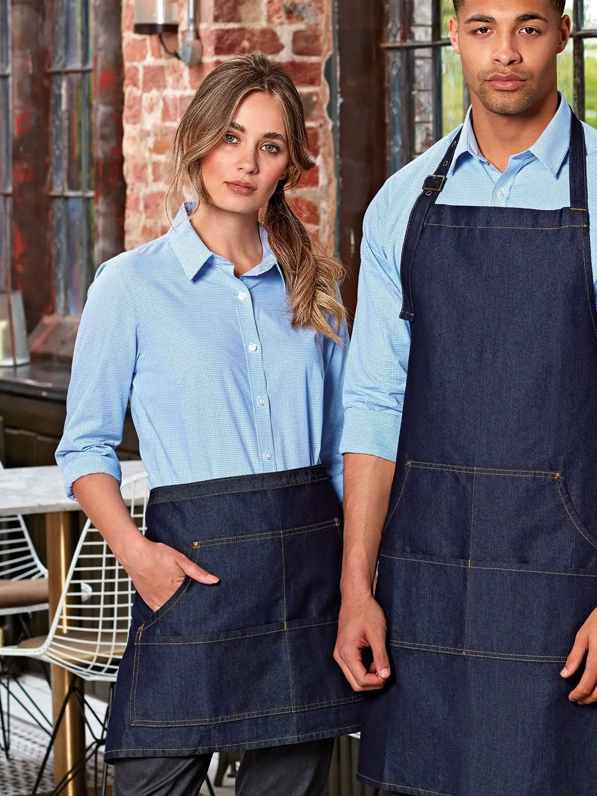 Immagine Jeans Stitch Denim Waist Apron